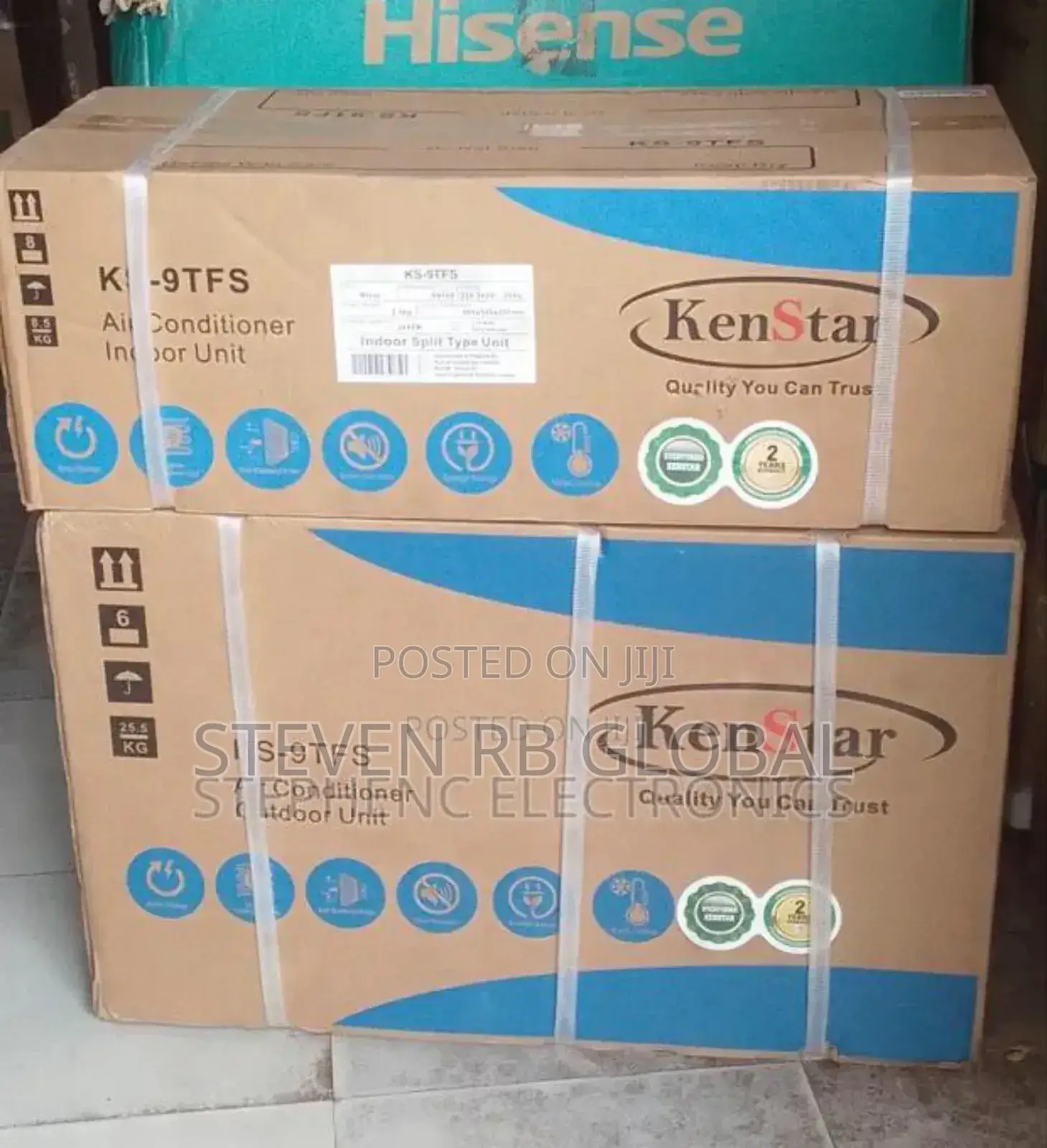 Kenstar 1hp Split Unit Air Conditioner With Kit