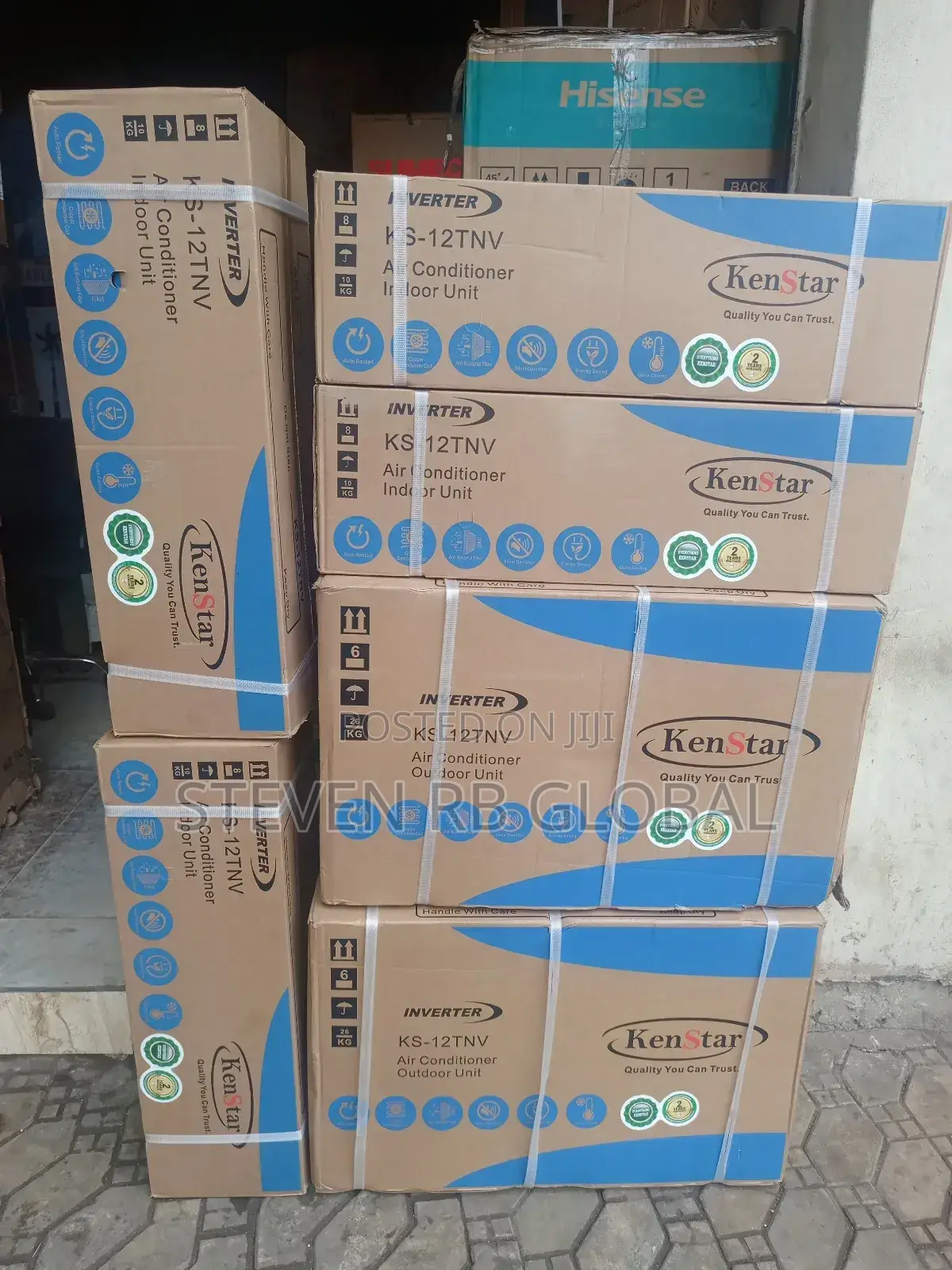Kenstar 1.5hp Inverter Split Unit Air Conditioner With Kit