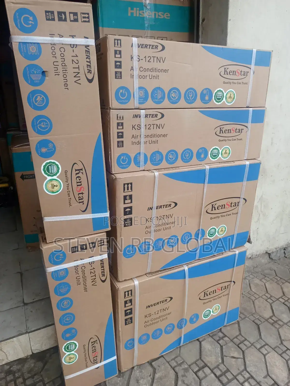 Kenstar 1.5hp Inverter Split Unit Air Conditioner With Kit