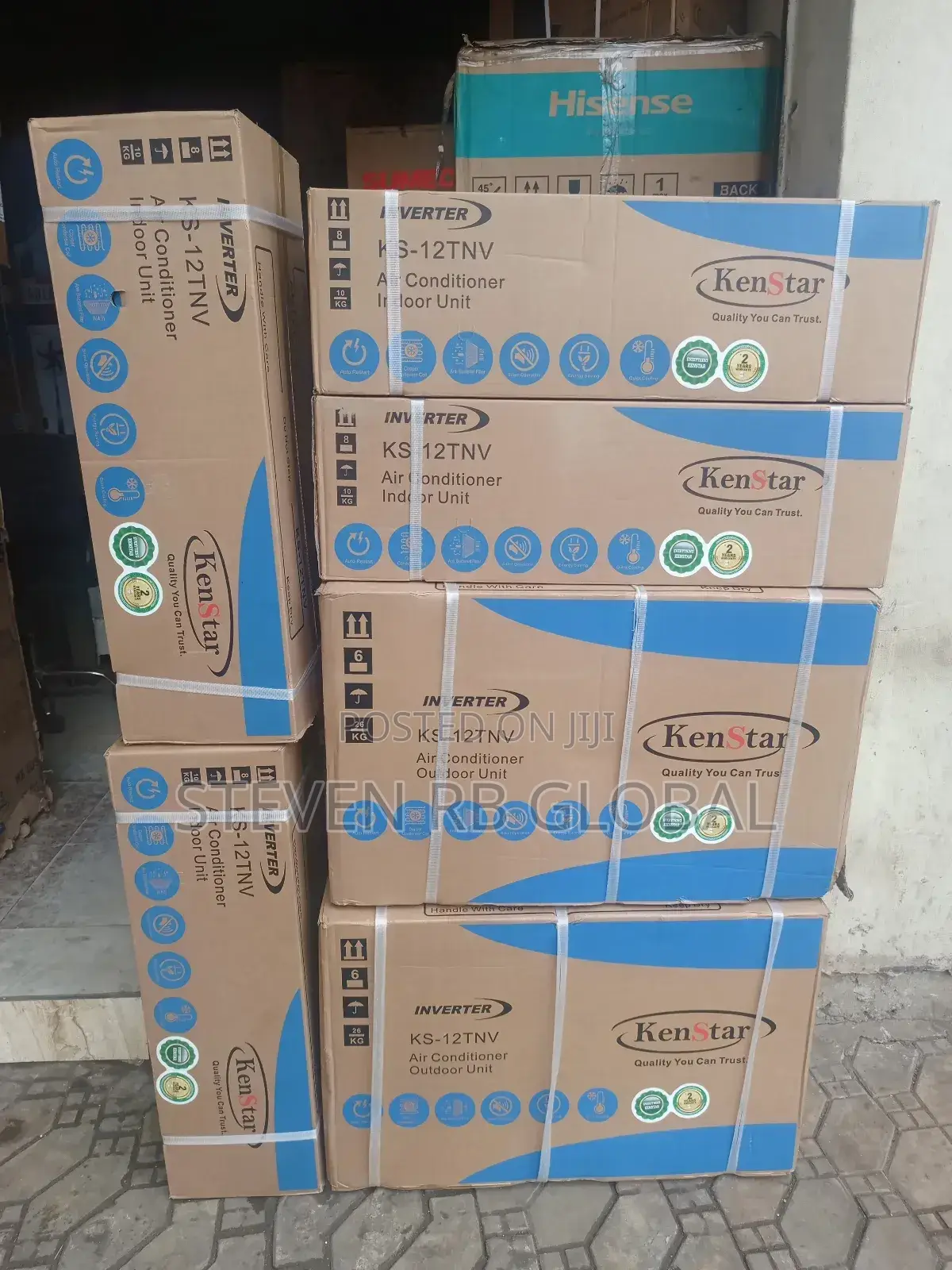 Kenstar 1.5hp Inverter Split Unit Air Conditioner With Kit