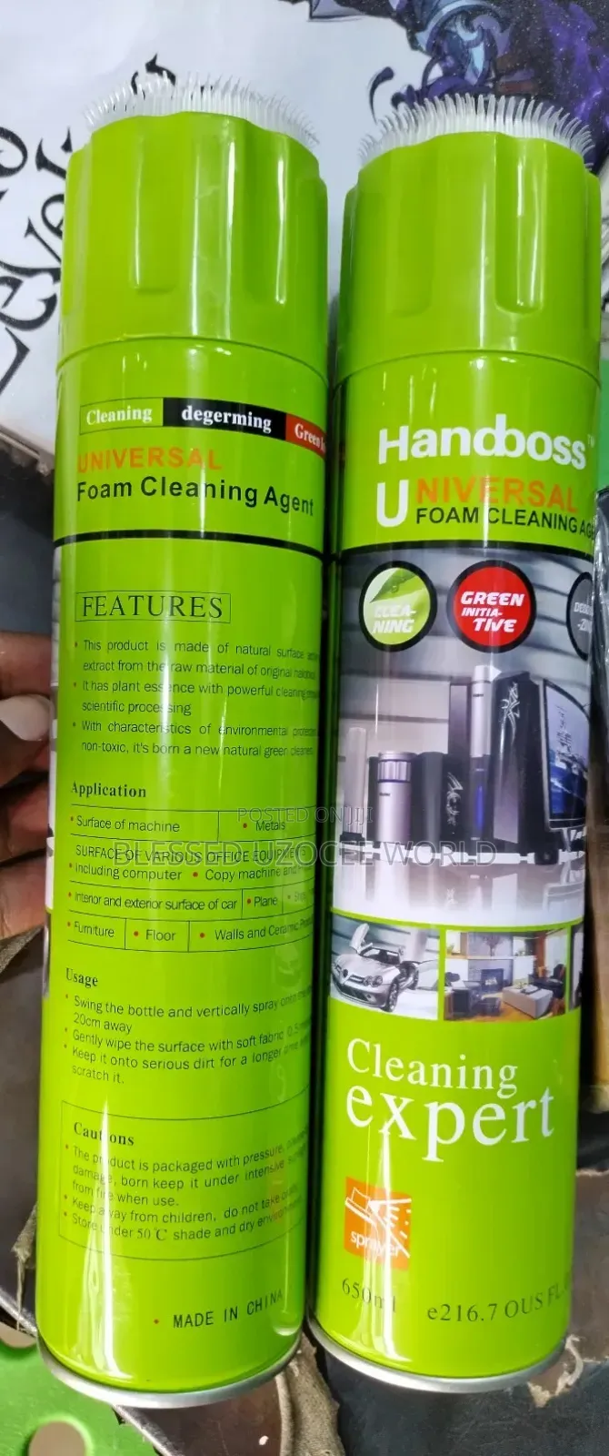 Handboss Universal Foam Cleaner Cleaning Expert Agent