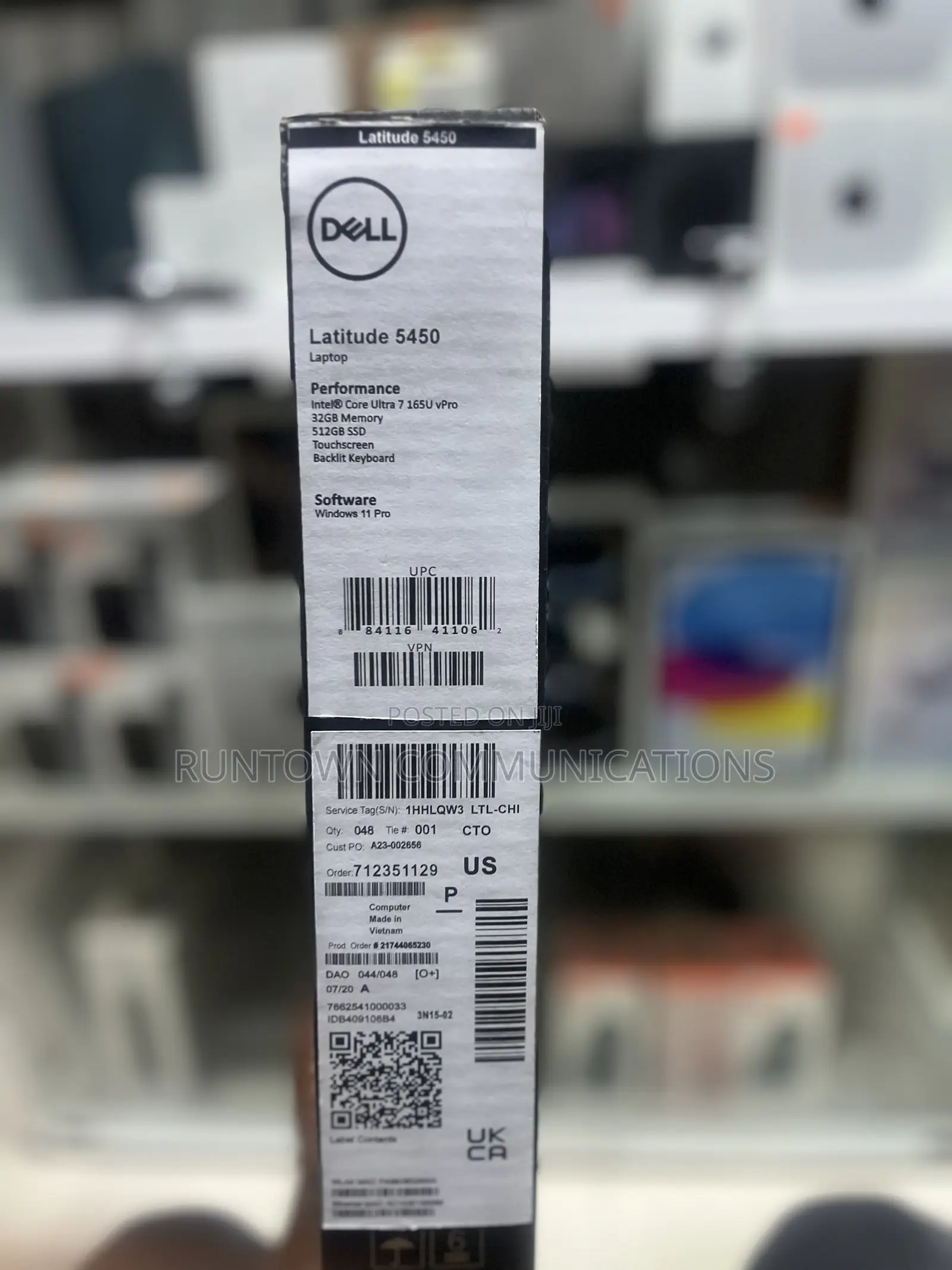 New Laptop Dell Latitude 5450 32GB Intel Core Ultra 7 SSD 512GB