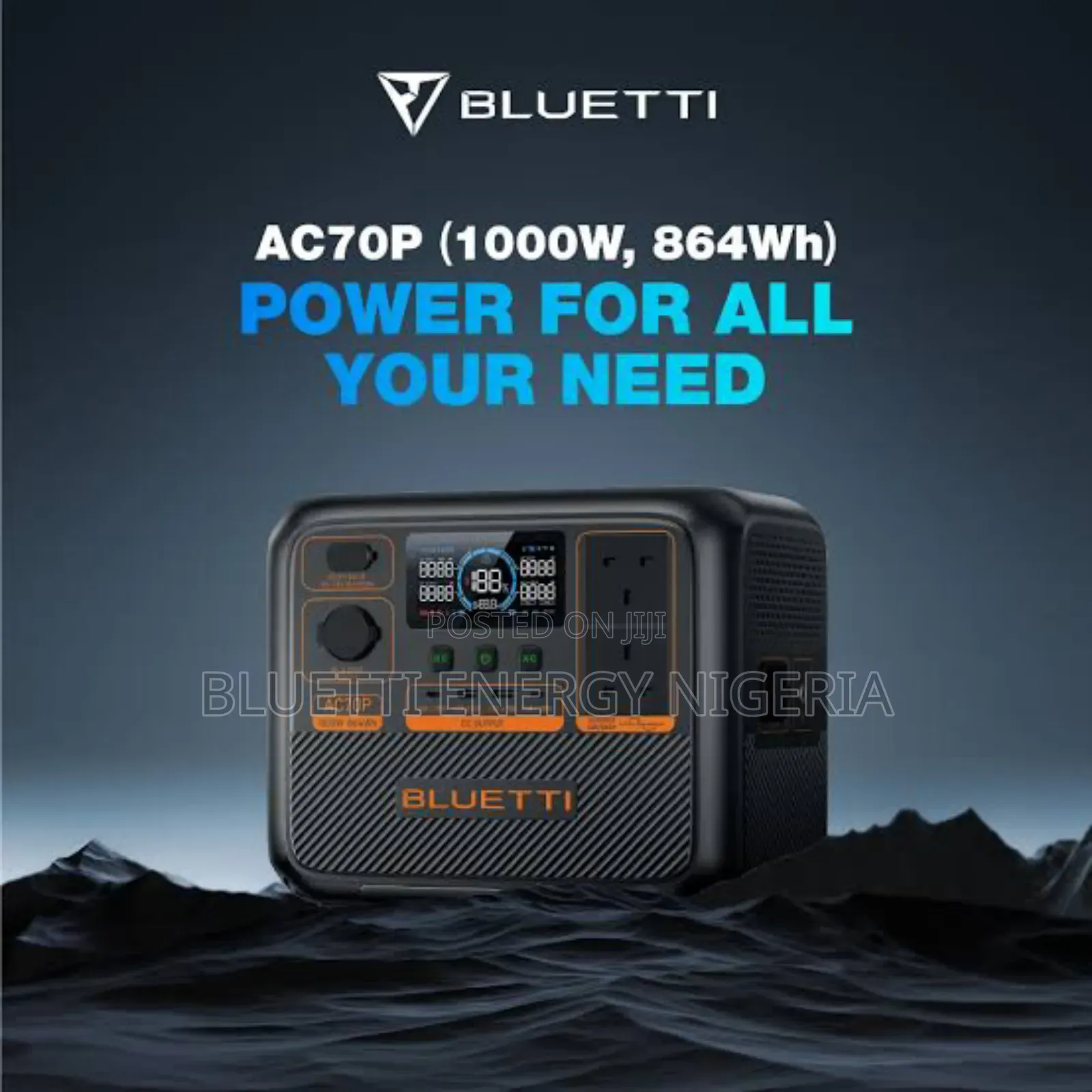 Bluetti Ac70p Power Station