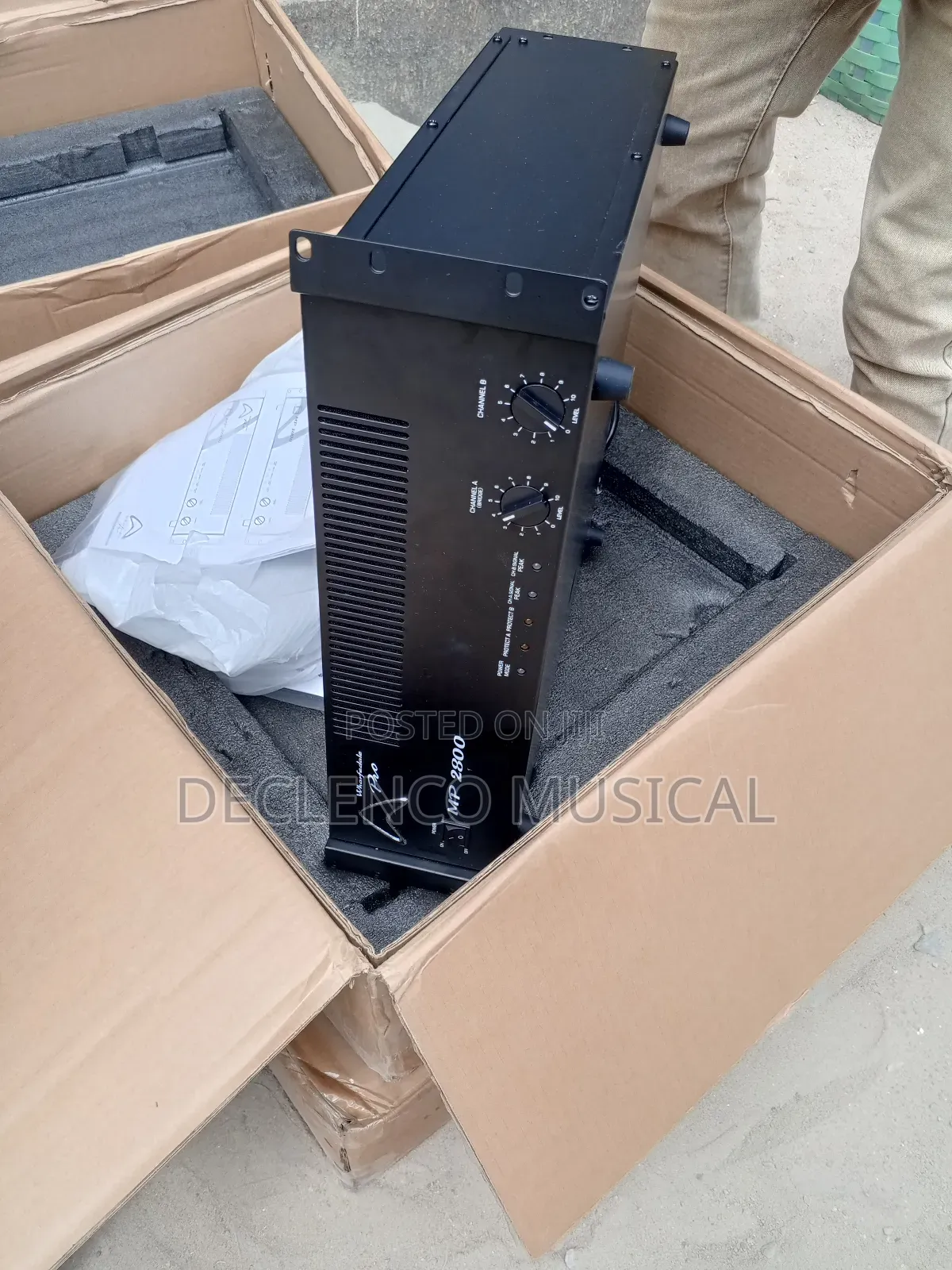 Wharfedele Pro Mp2800 Powered Amplifier for Your Heavy Duty