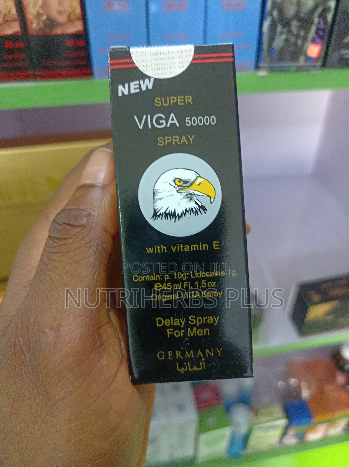 Viga Delay Spray 45ml Long Time Spray for Men
