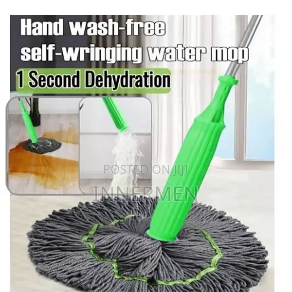 Hand Wash-Free Self-Wringing Water Mop