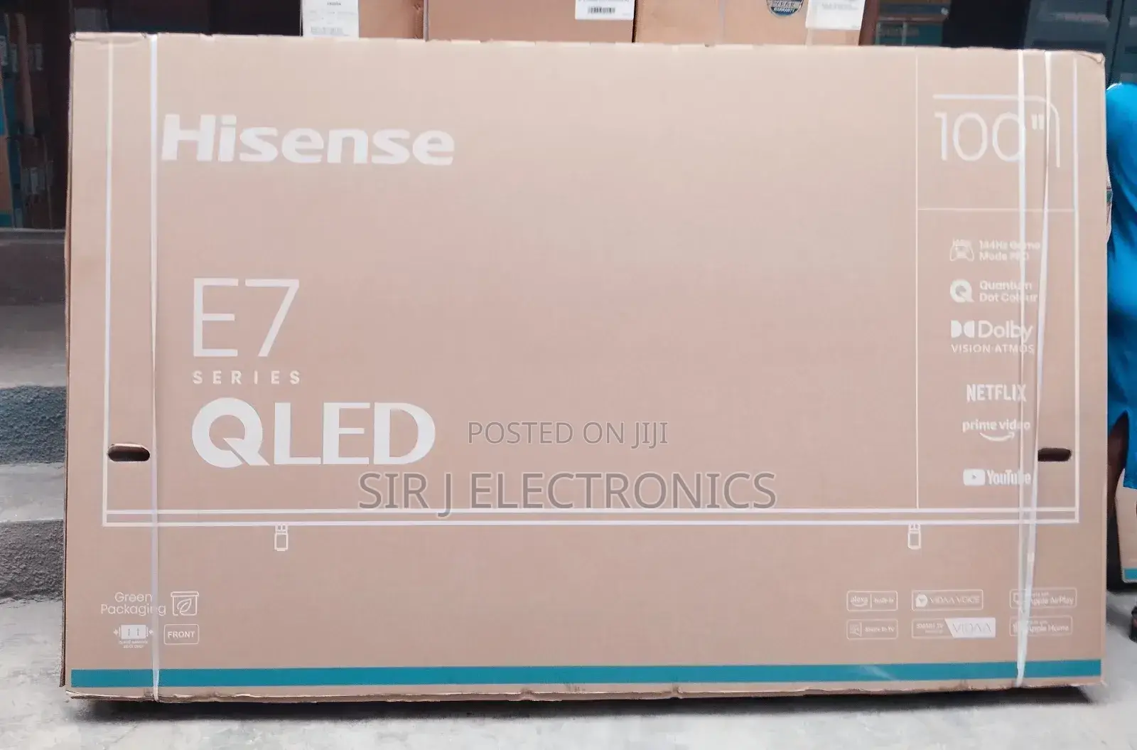 100" Hisense Qled Google Smart Tv (Original )+ Warranty