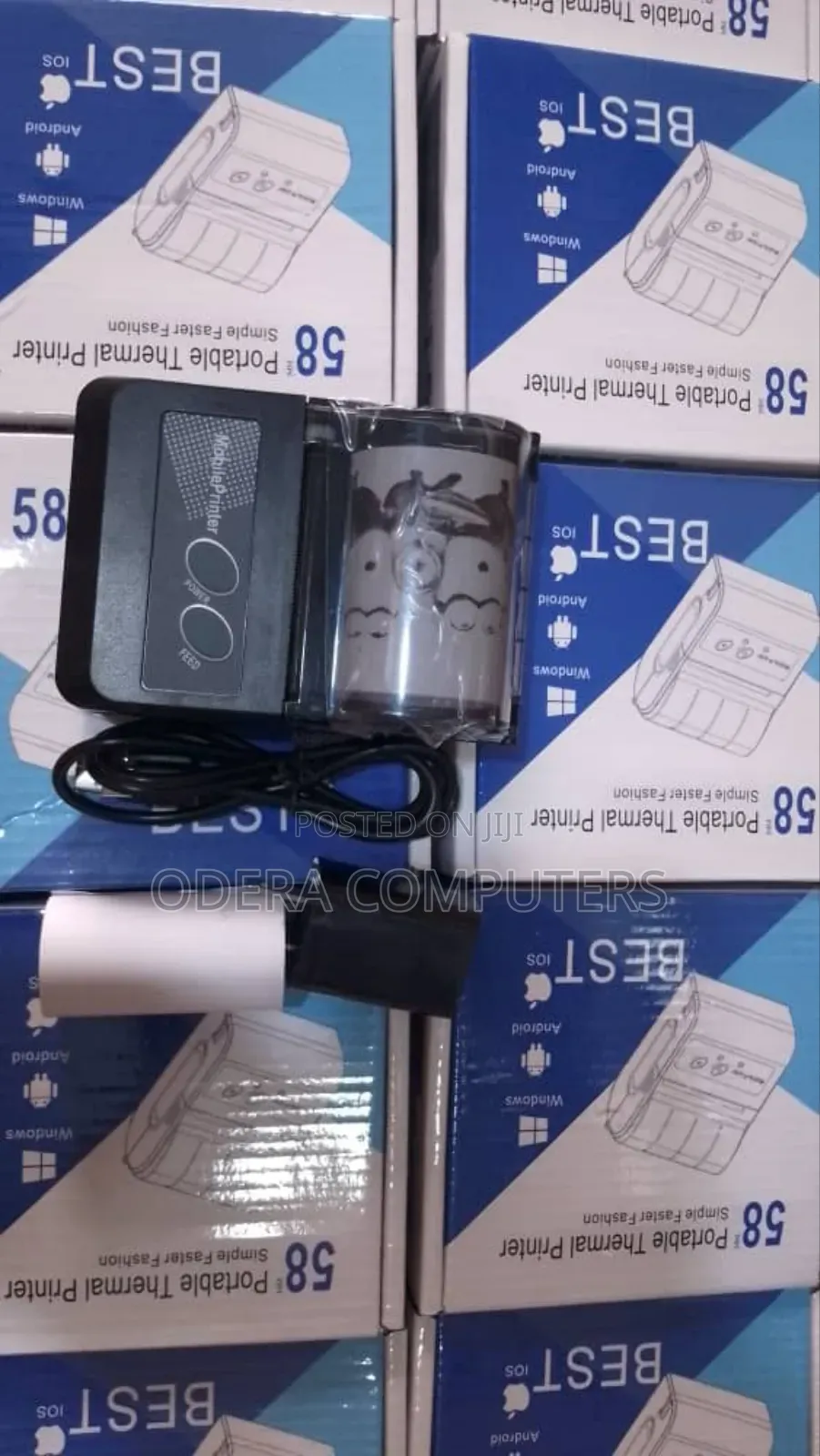 58mm Portable Bluetooth Mobile Thermal Receipt Printer