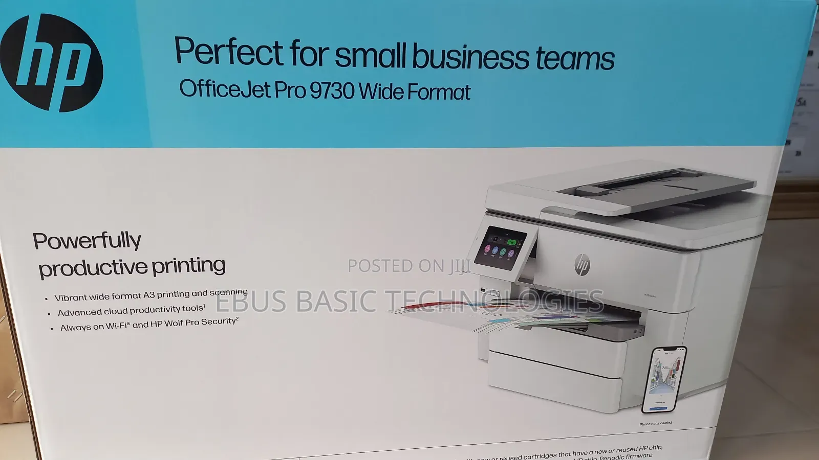 Hp Officejet Pro A3 Wide Format All in One Printer