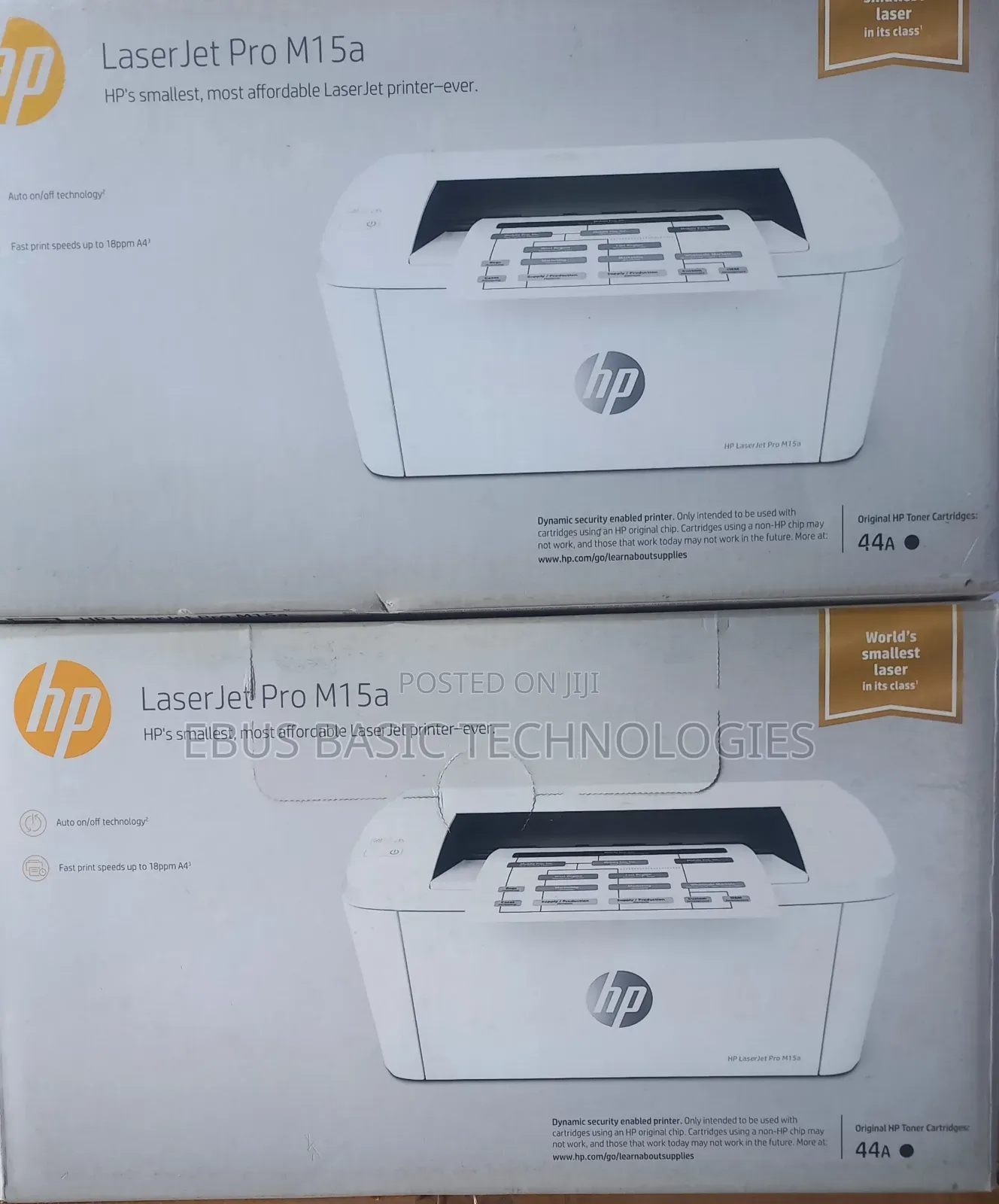 Hp Laserjet Pro M15a Single Black and White Printer