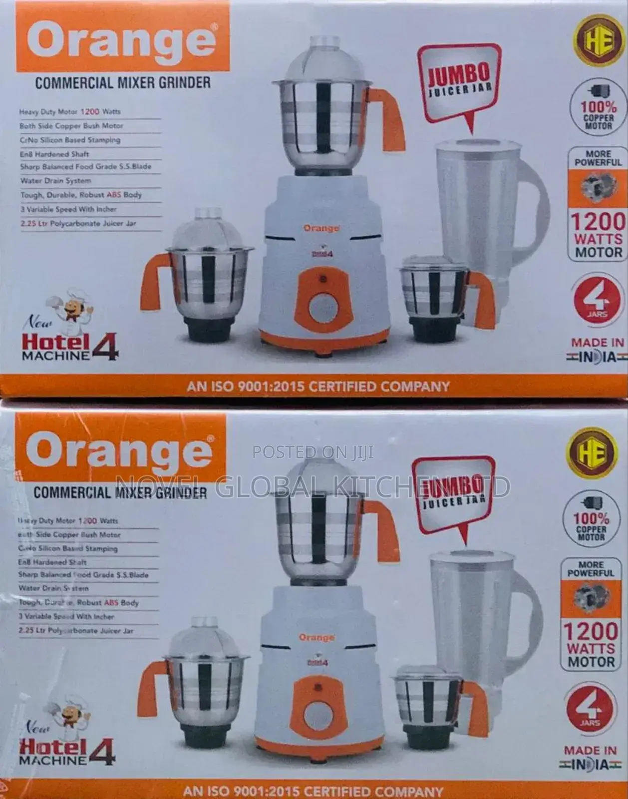 Steelex Mixer Grinder 4jar