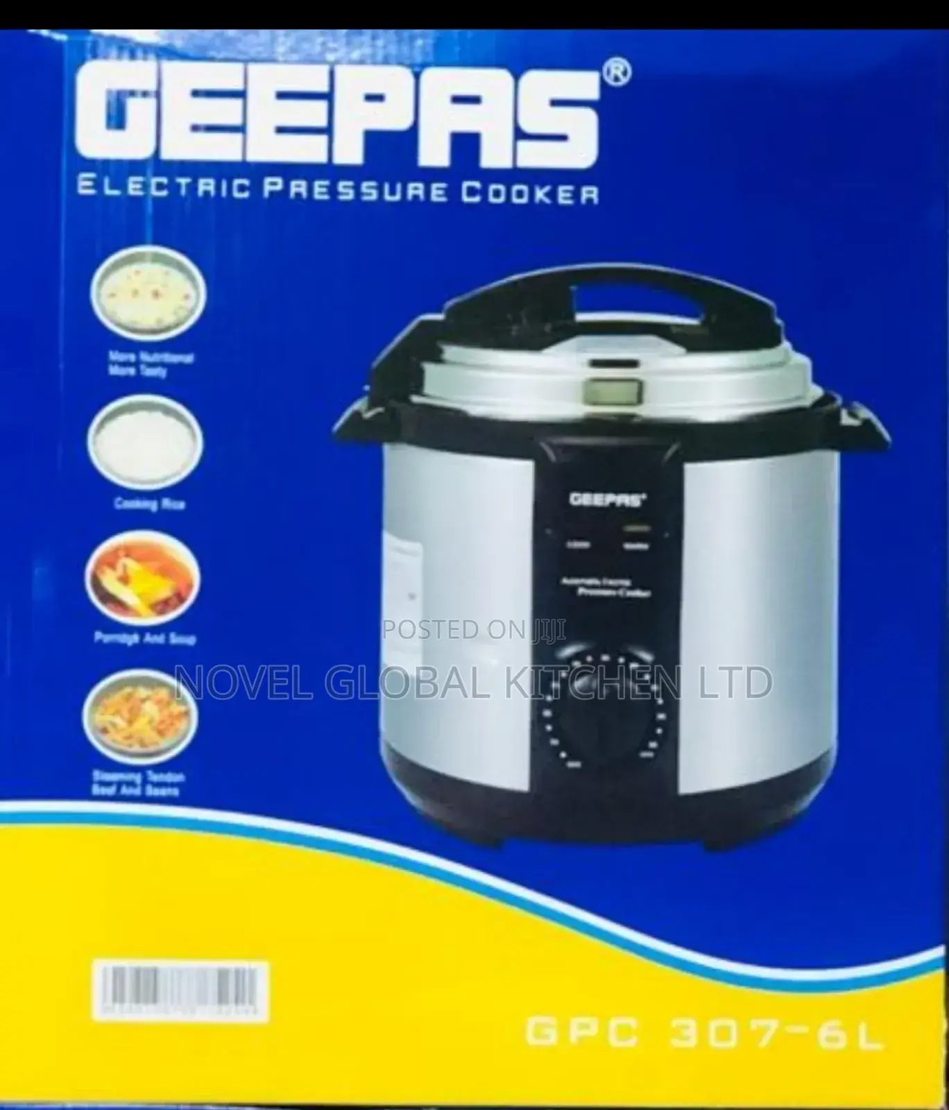 6.0l Capacity Electric Pressure Cooker