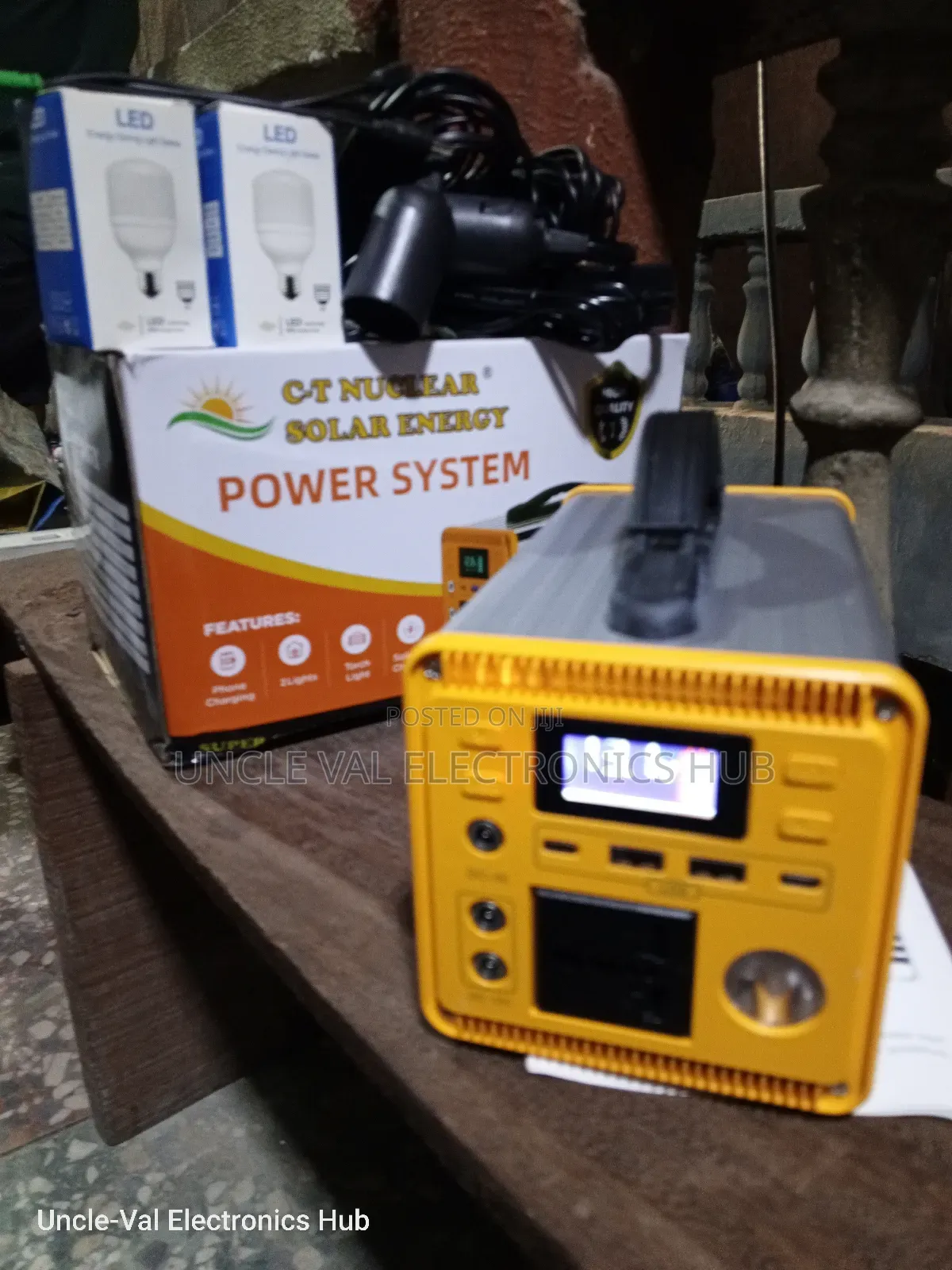 Ct Nuclear 300w Solar Generator