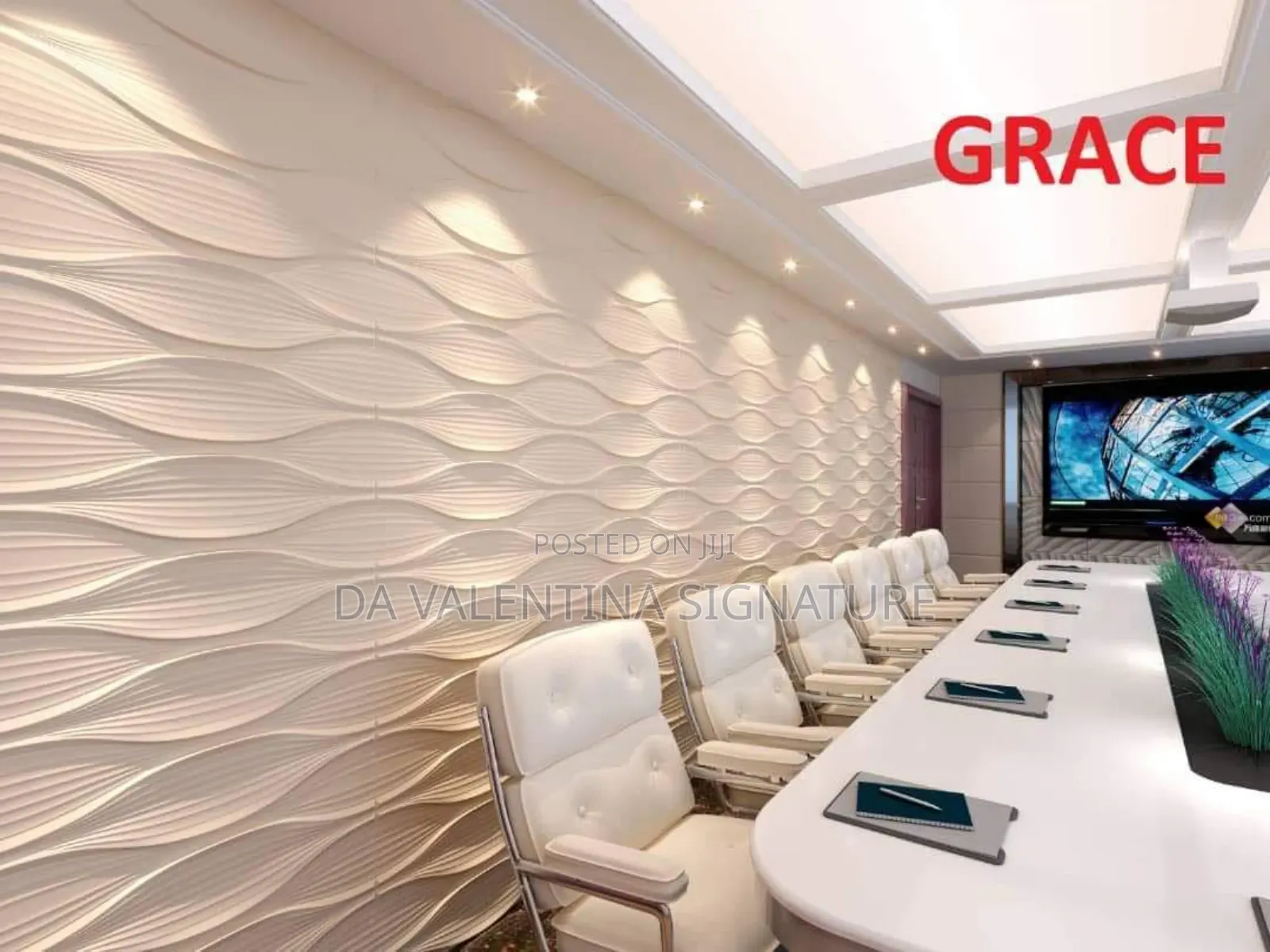 High Quality Fiber 3d Wall Panel