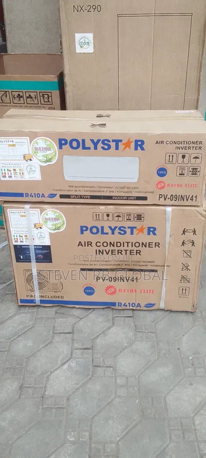 Polystar 1hp Inverter Air Conditioner With Free Kit| 09inv41