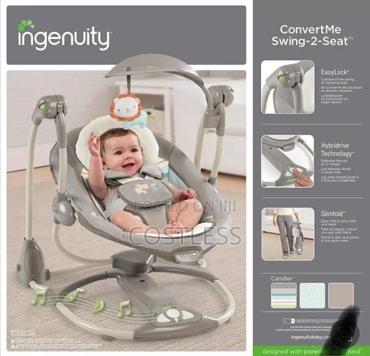 Convert Me Swing 2 Seat