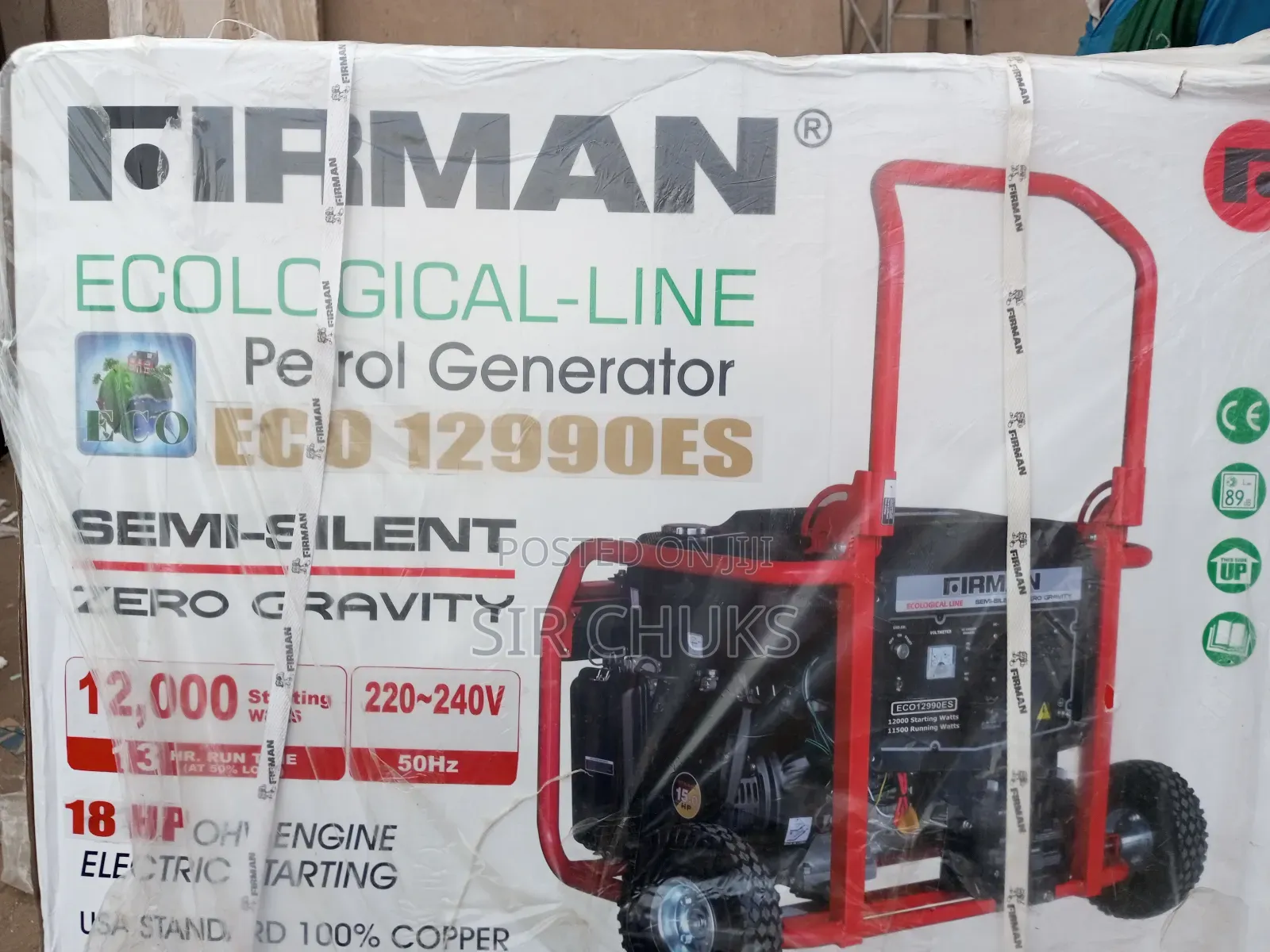 (2 Years Warranty) 12kva Sumec Firman Generator