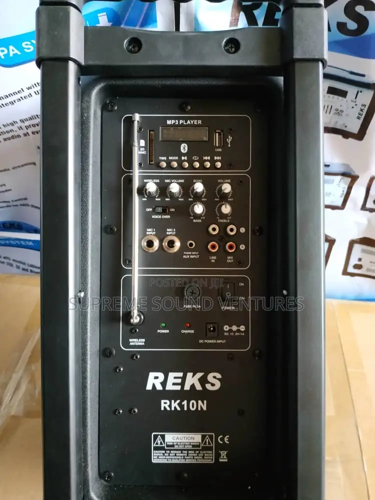 Reks 10 Inches Pa System