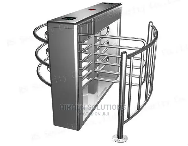 Half Height Single Turnstile Barrier Gate Remote Control.JPG