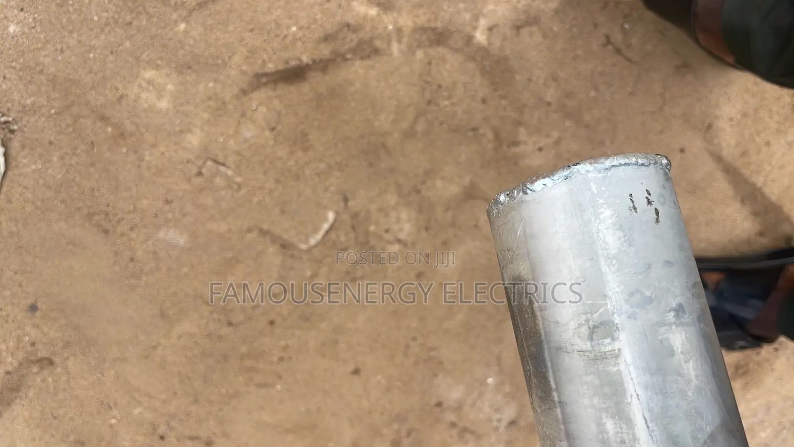 Galvanized / Gi Earthing Electrode 50mm by 3 Meter Long