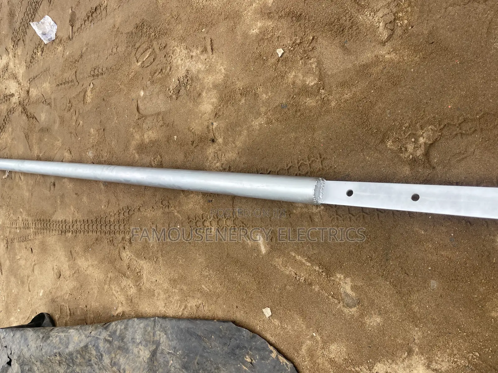 Galvanized / Gi Earthing Electrode 50mm by 3 Meter Long