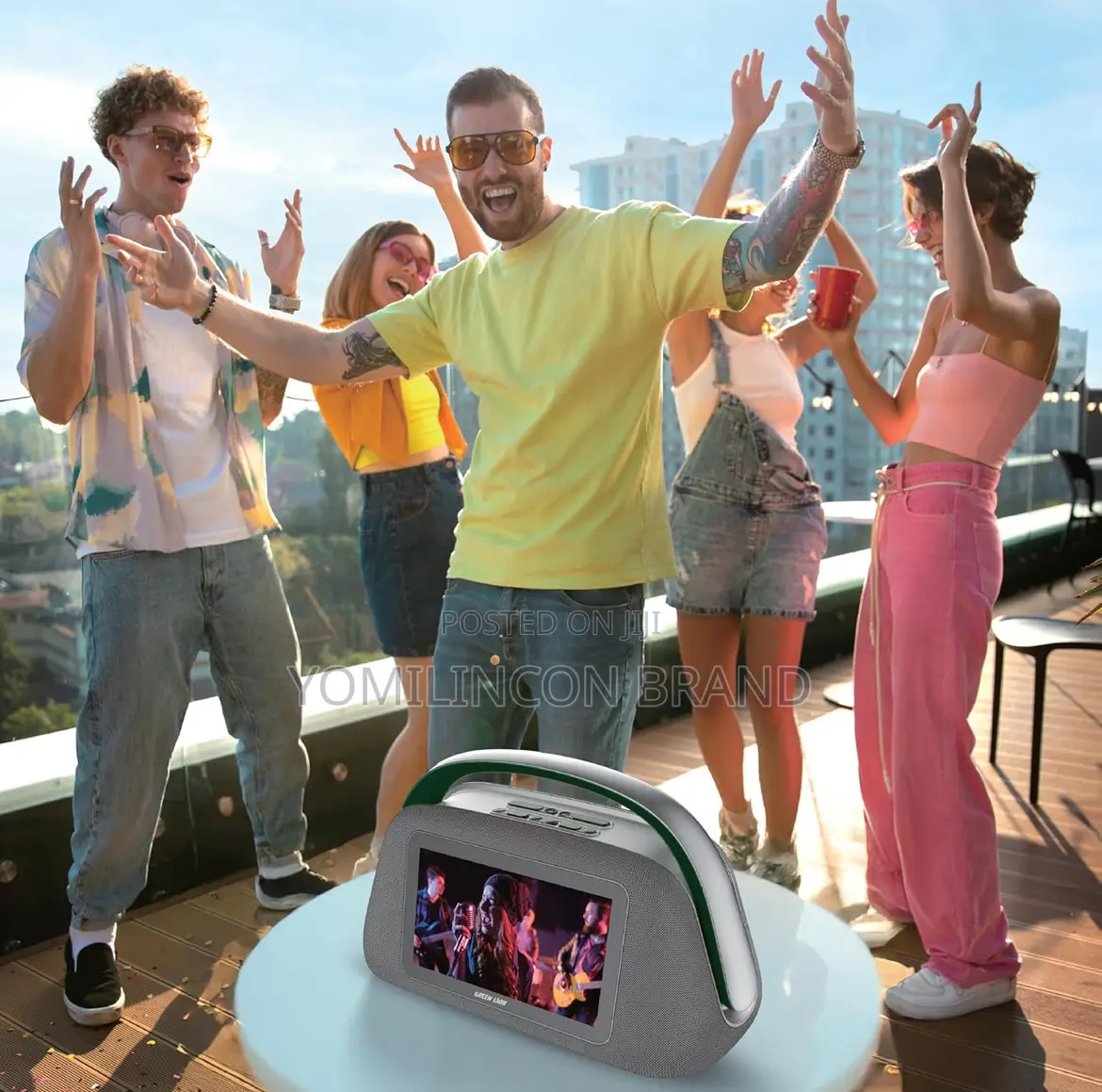 Green Lion Buenos Aires 10.1" Display Speaker, 80w Power