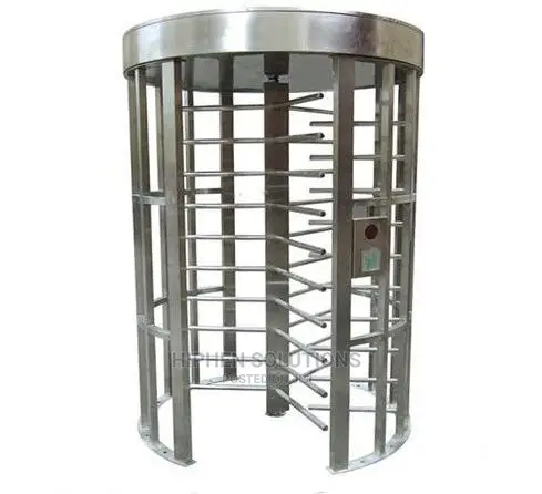 Full Height Security Turnstiles Gate With Card Reader