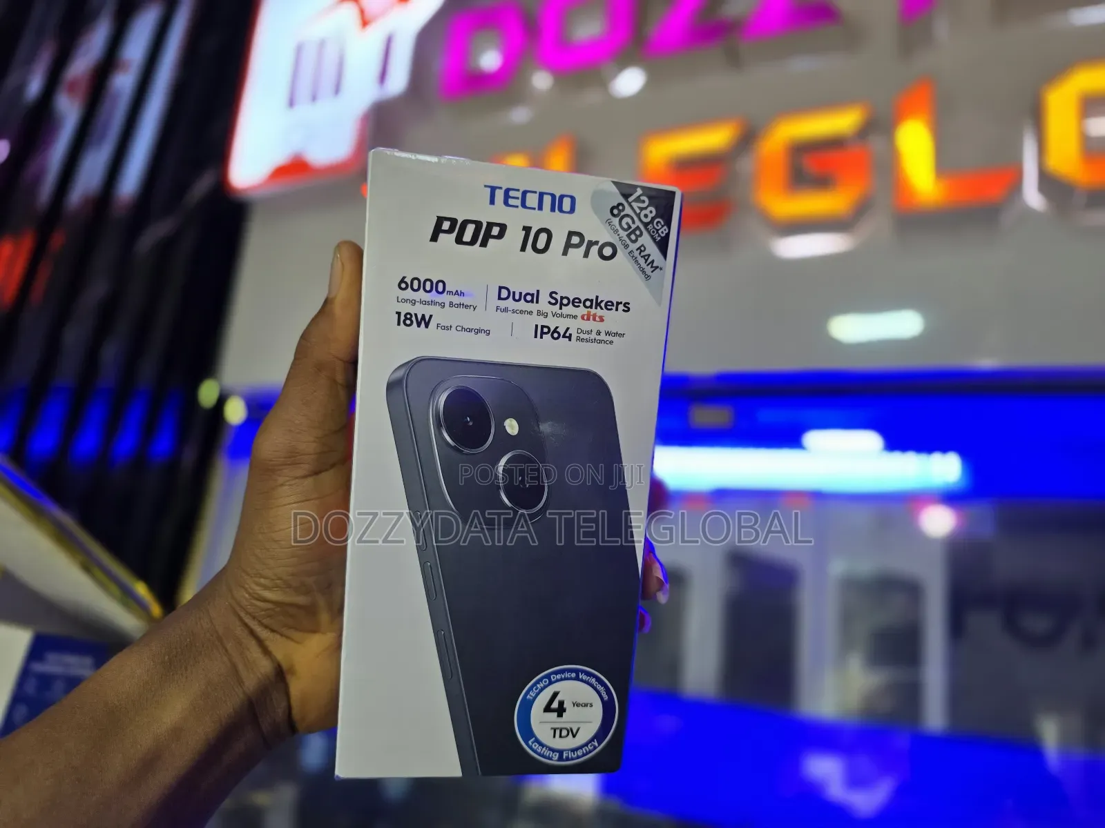 New Tecno Pop 10 128 GB