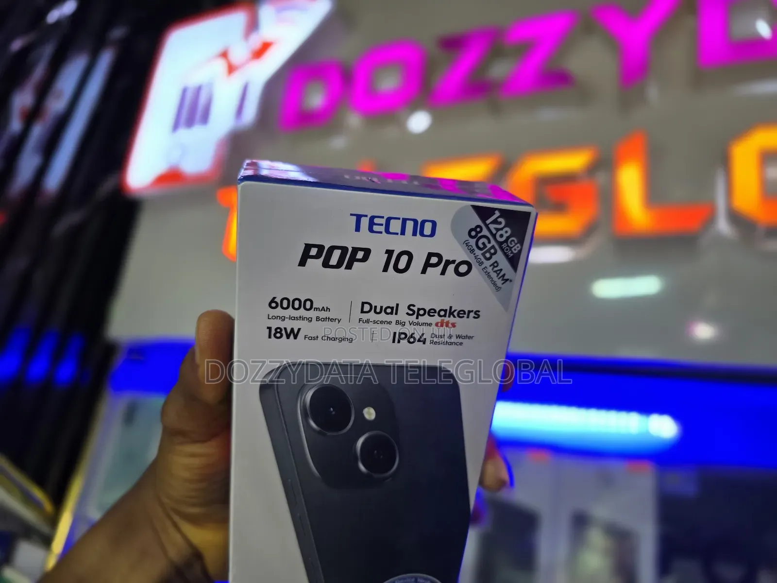 New Tecno Pop 10 128 GB