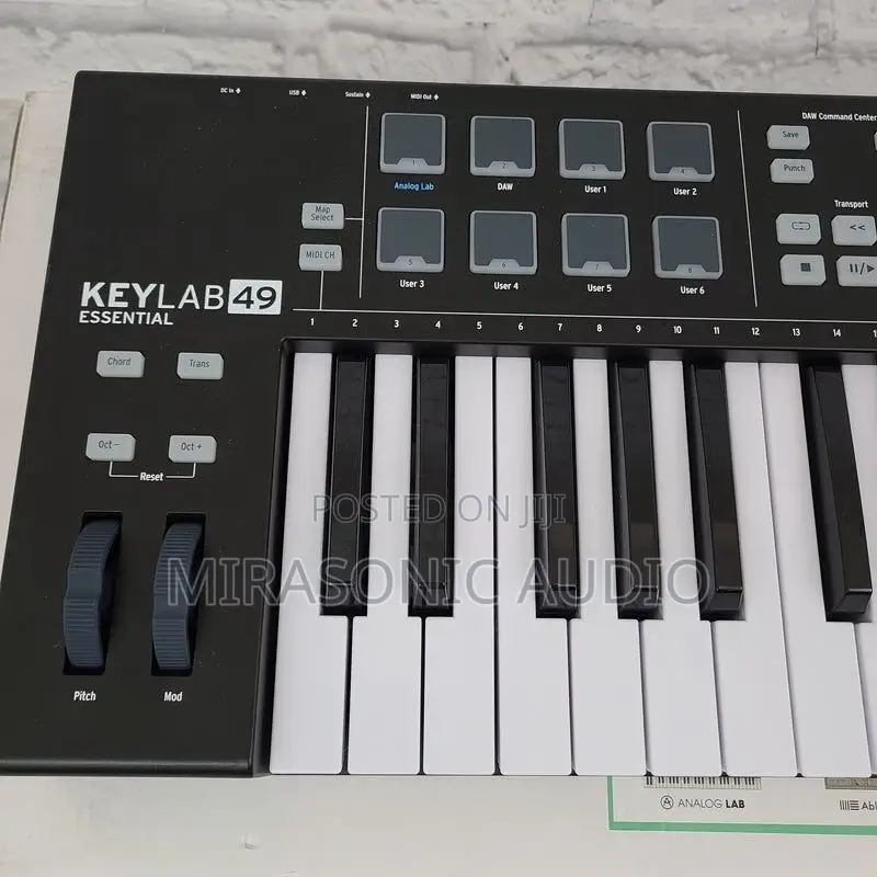 Arturia Keylab Essential 49keys Midi Keyboard With Drumpads