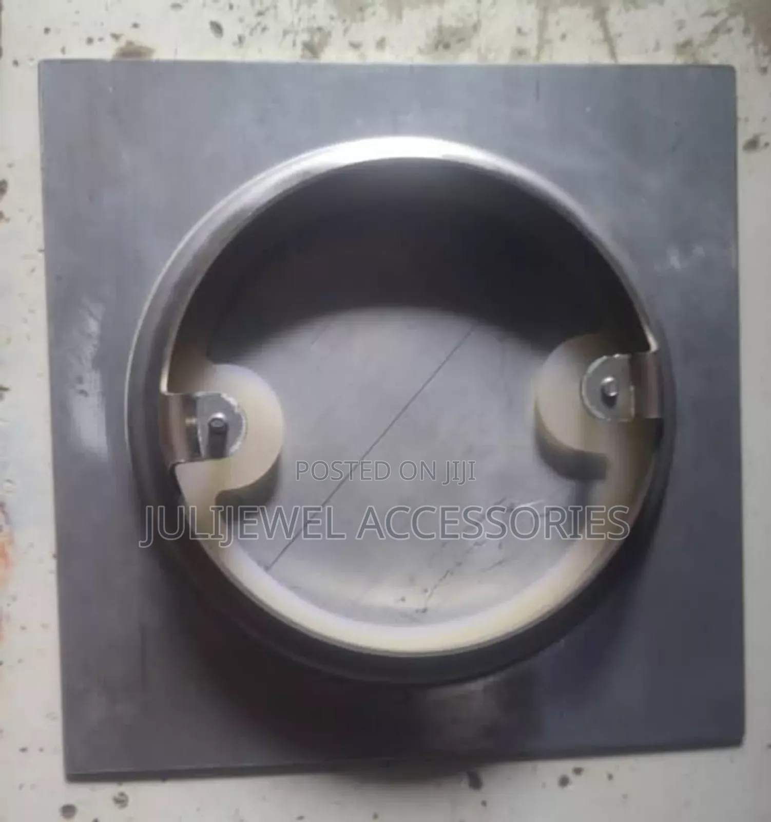 4" X 8" Stainless Compound Floor Drain