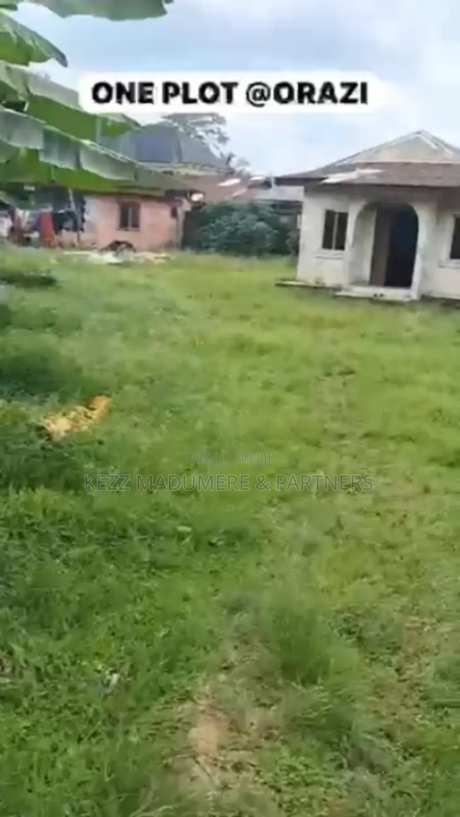For Sale : Fenced One (1) Plot at Orazi ,Port Harcourt