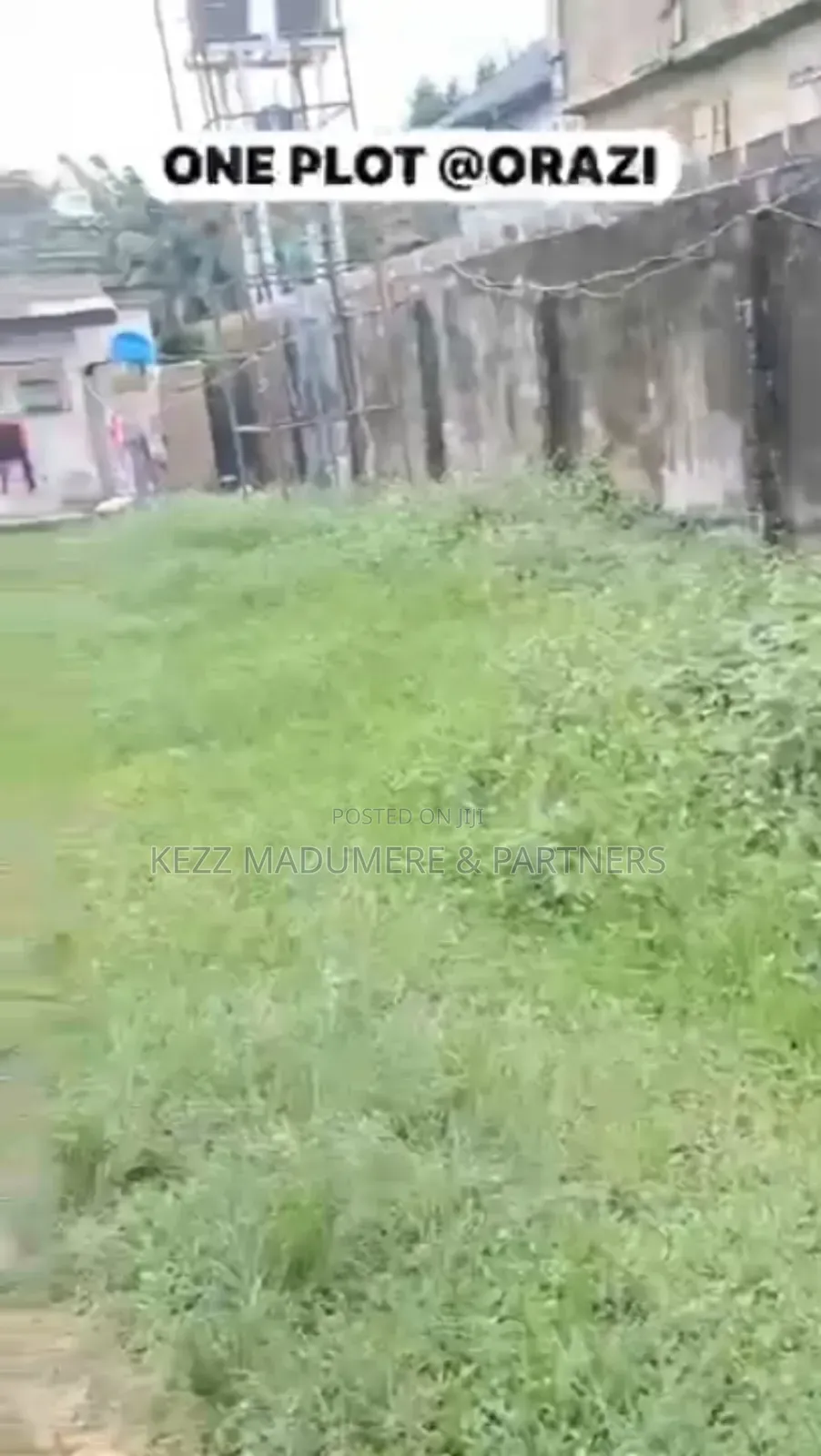 For Sale : Fenced One (1) Plot at Orazi ,Port Harcourt