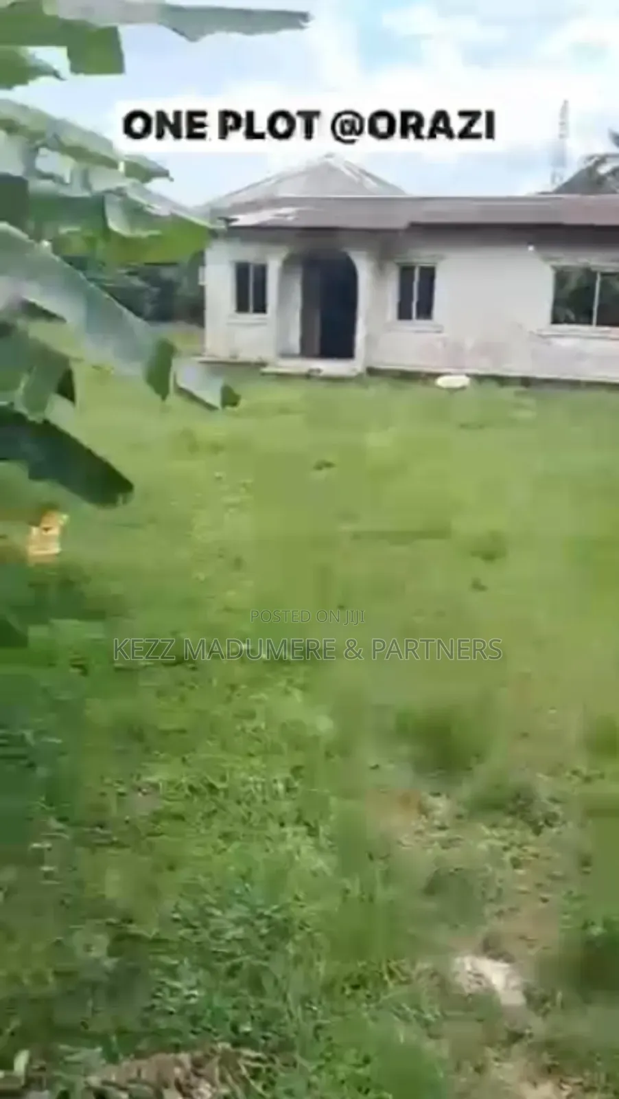 For Sale : Fenced One (1) Plot at Orazi ,Port Harcourt
