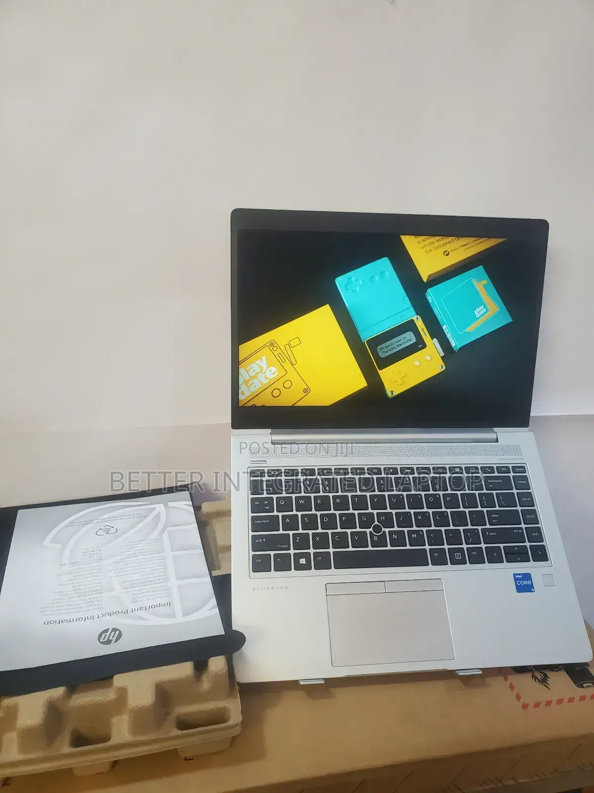 New Laptop HP EliteBook 8540W 16GB Intel Core I5 SSD 256GB