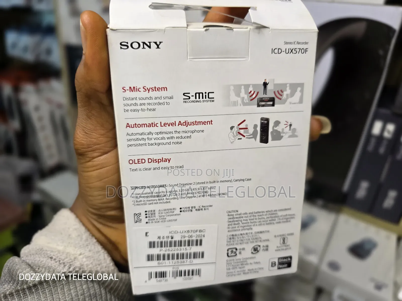 Sony Icd-Ux570f Digital Voice Recorder
