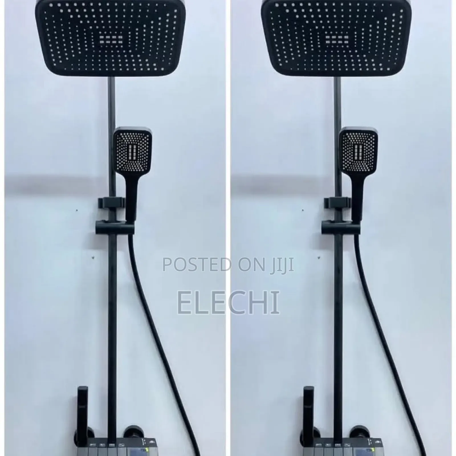 Black Standing Shower 🚿