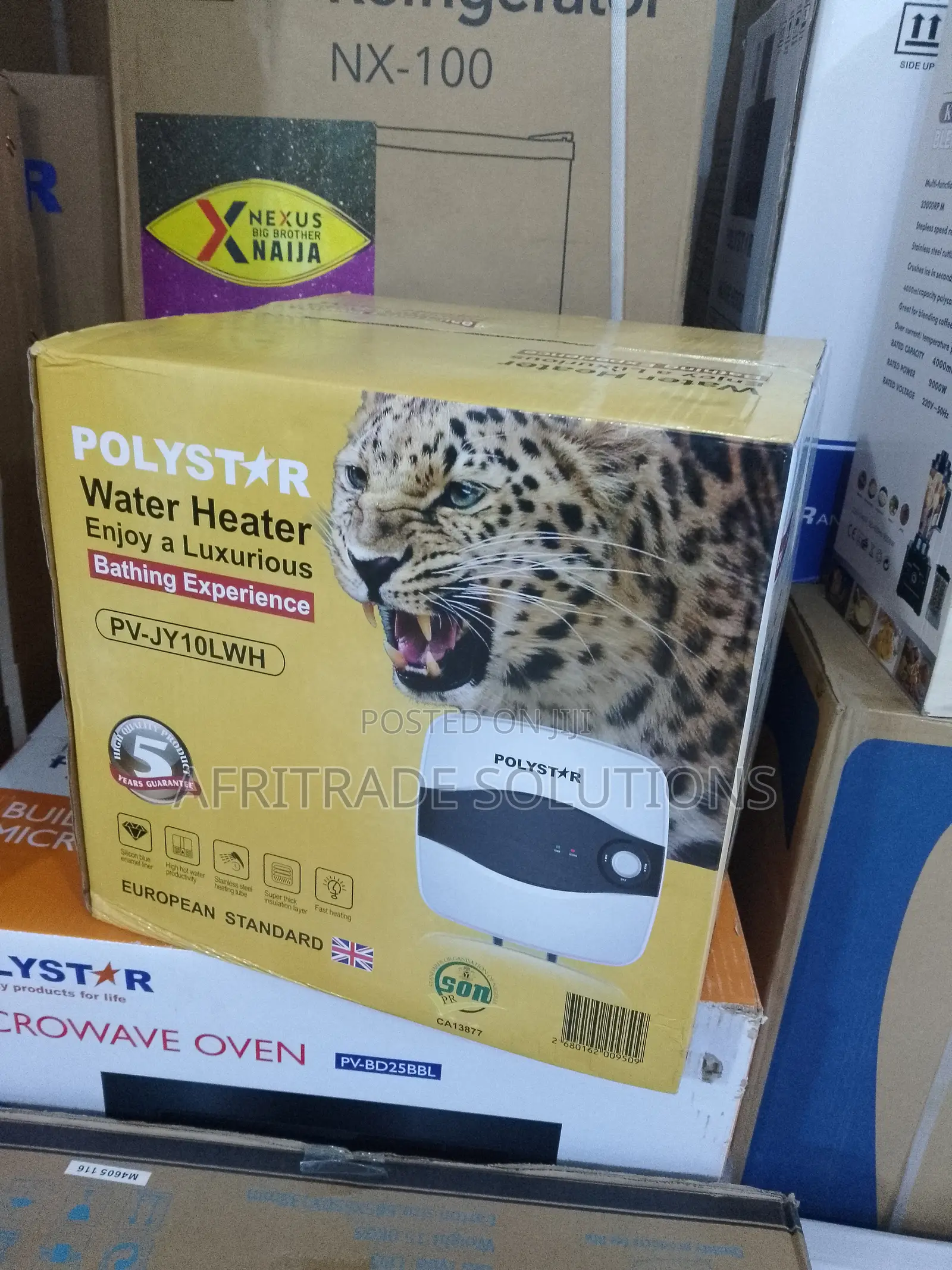 Polystar 10l Instant Water Heater – Safe Efficient