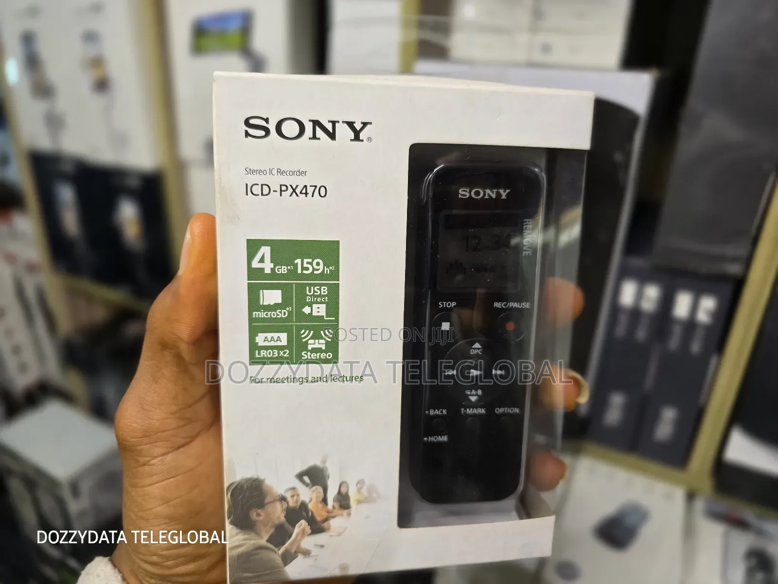 Sony Icd-Px470 Stereo Digital Voice Recorder