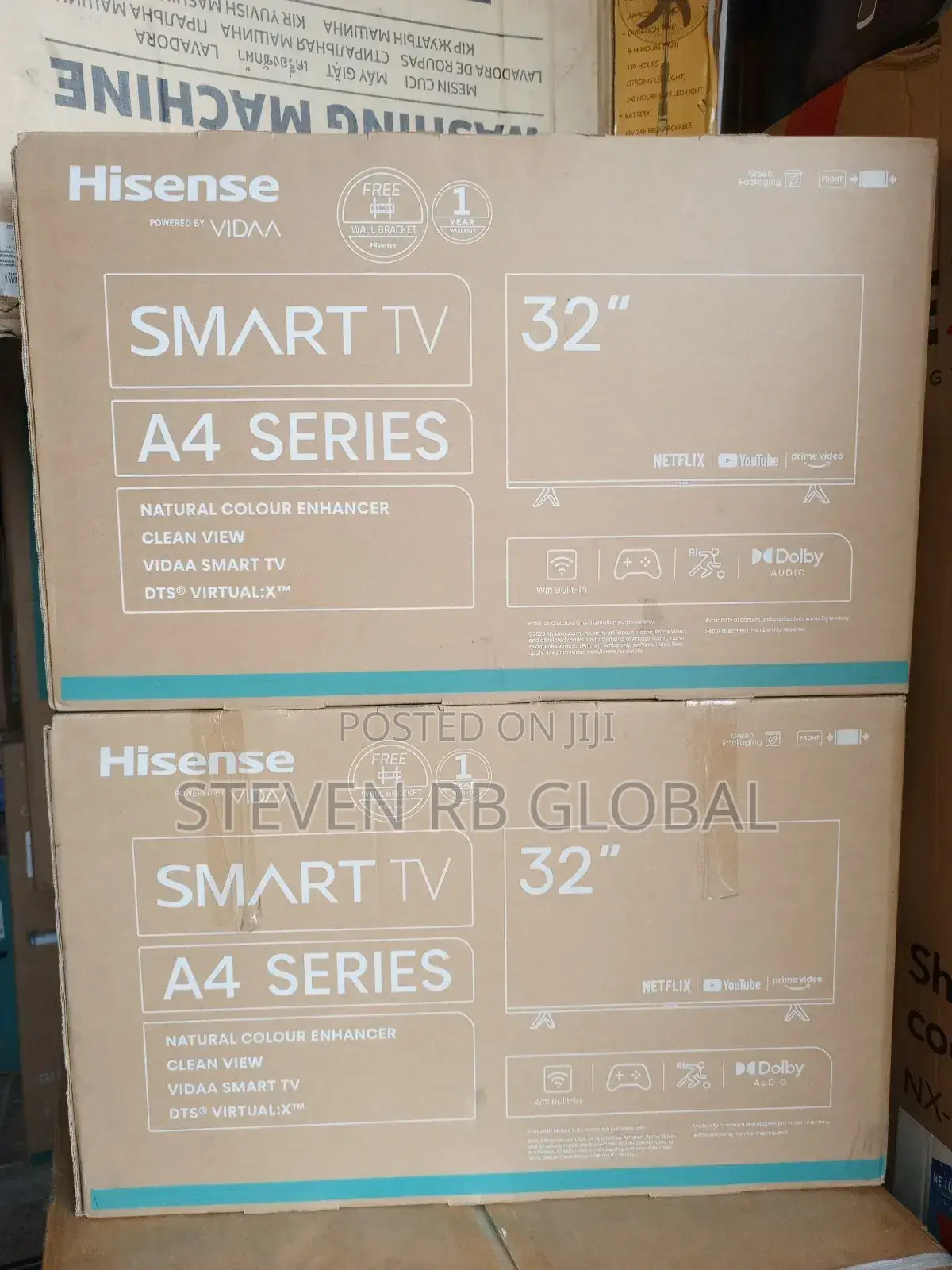 Hisense 32-Inch Hisense Smart Led Tv + Netflix +Youtube
