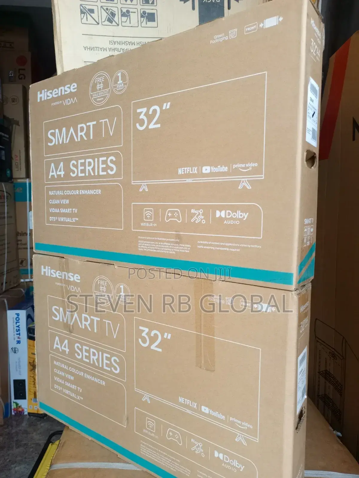 Hisense 32-Inch Hisense Smart Led Tv + Netflix +Youtube