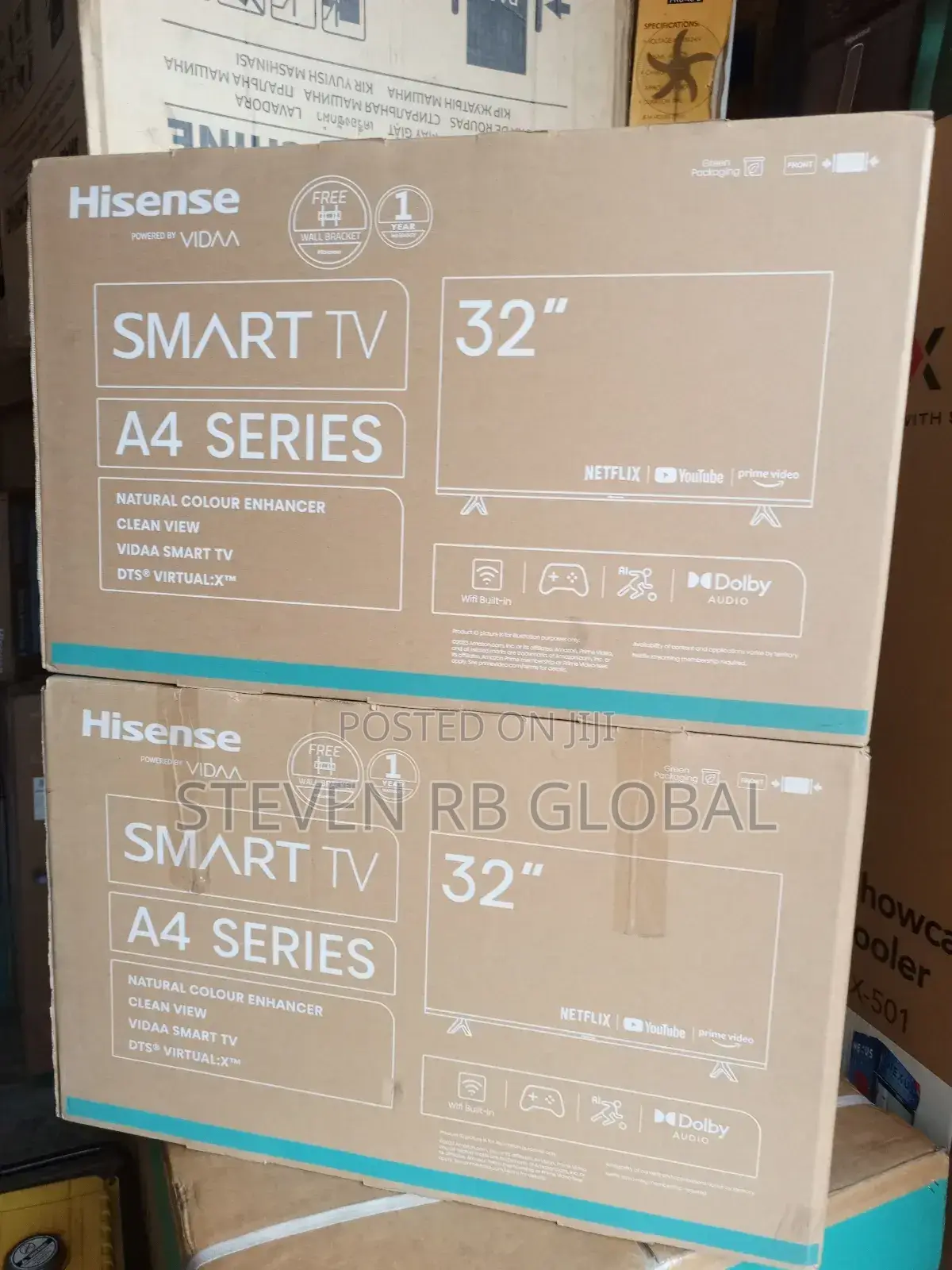 Hisense 32-Inch Hisense Smart Led Tv + Netflix +Youtube