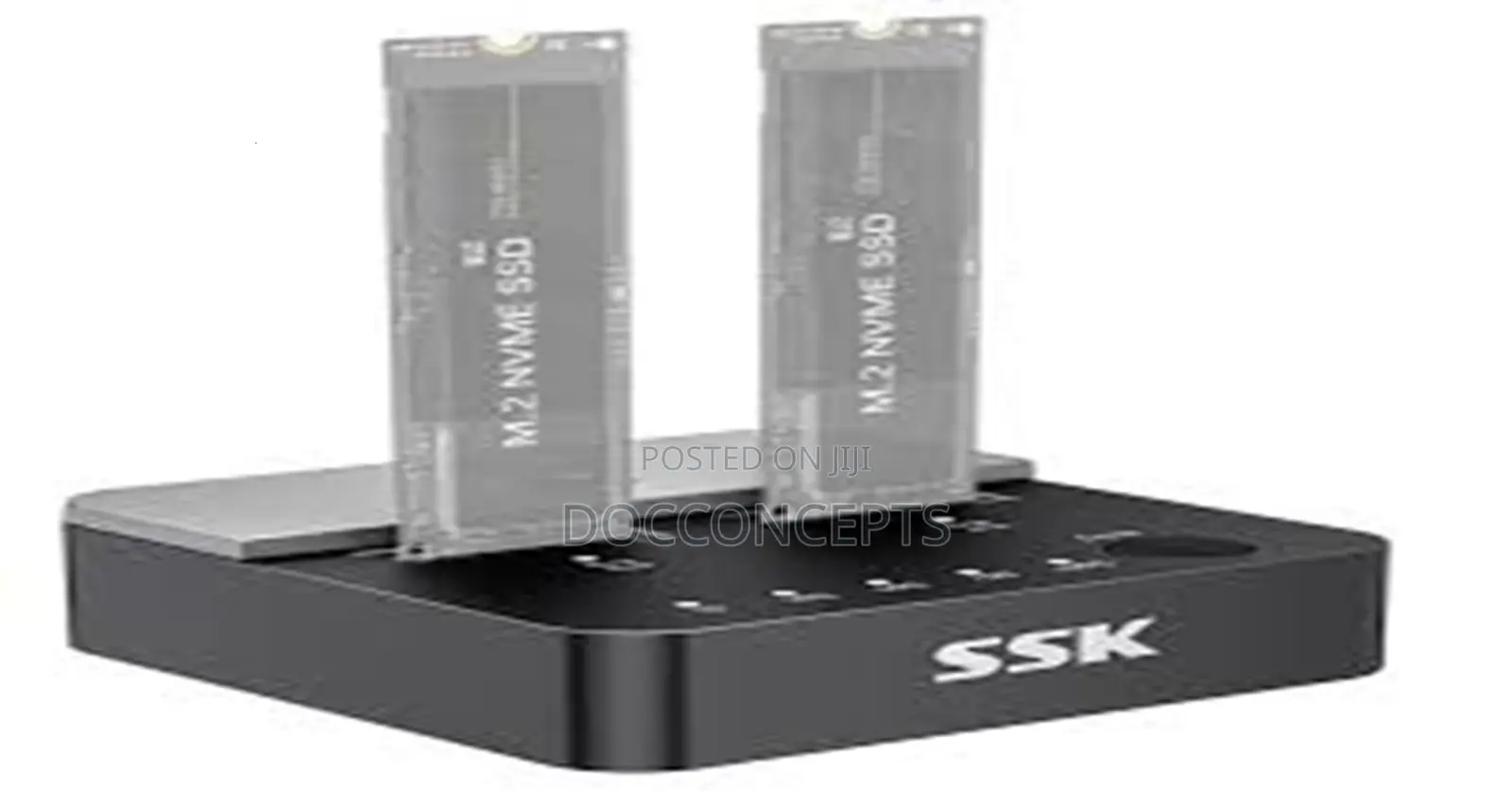 Dual Bay M.2 Nvme Ssd Dock