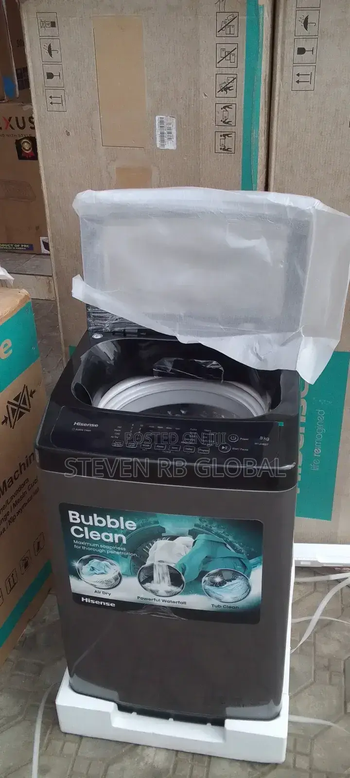 Hisense 8kg Single Tub Automatic Top Loader Washing Machine
