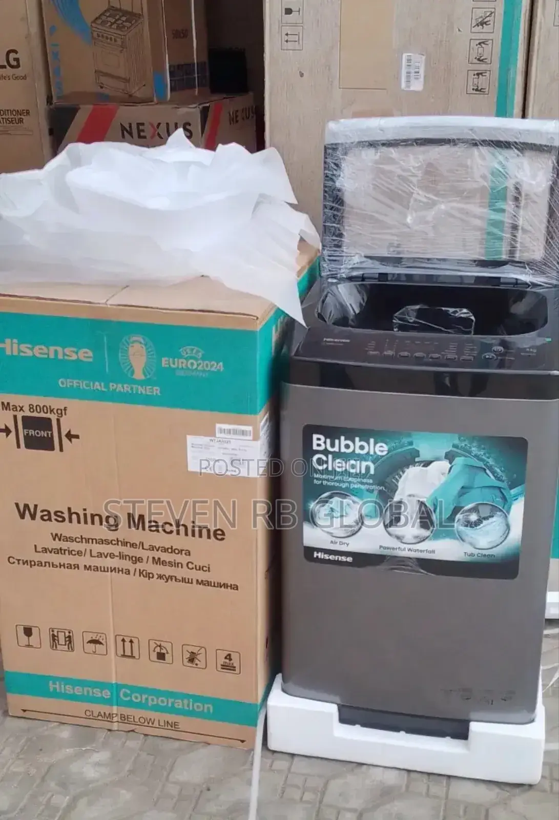 Hisense 8kg Single Tub Automatic Top Loader Washing Machine