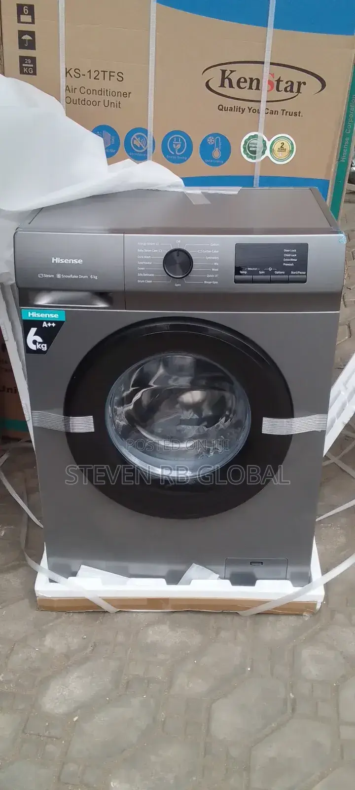 Hisense Washing Machine 6kg Front Load | Wm 6010