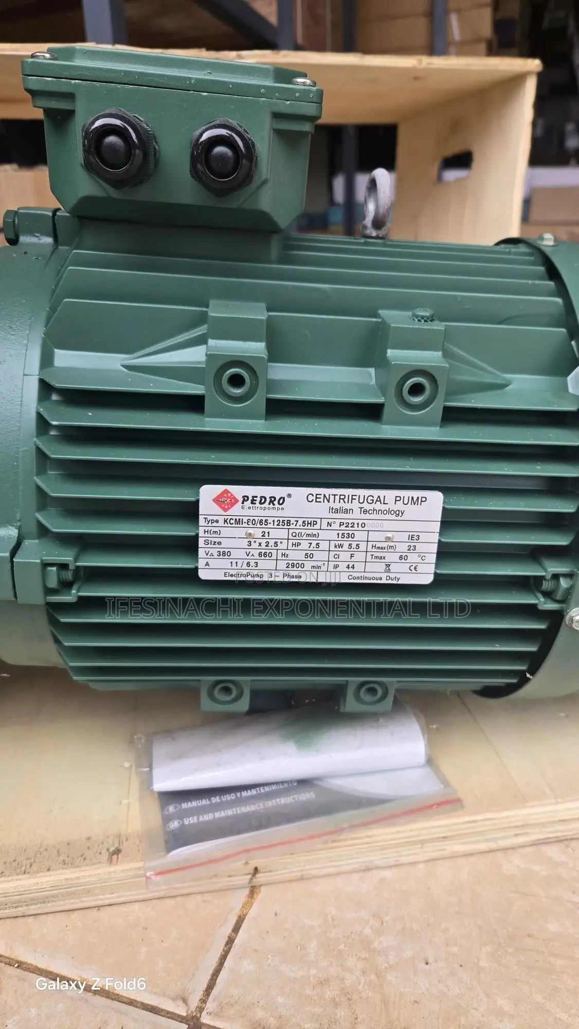 7.5hp Pedro Centrifugal Surface Pump