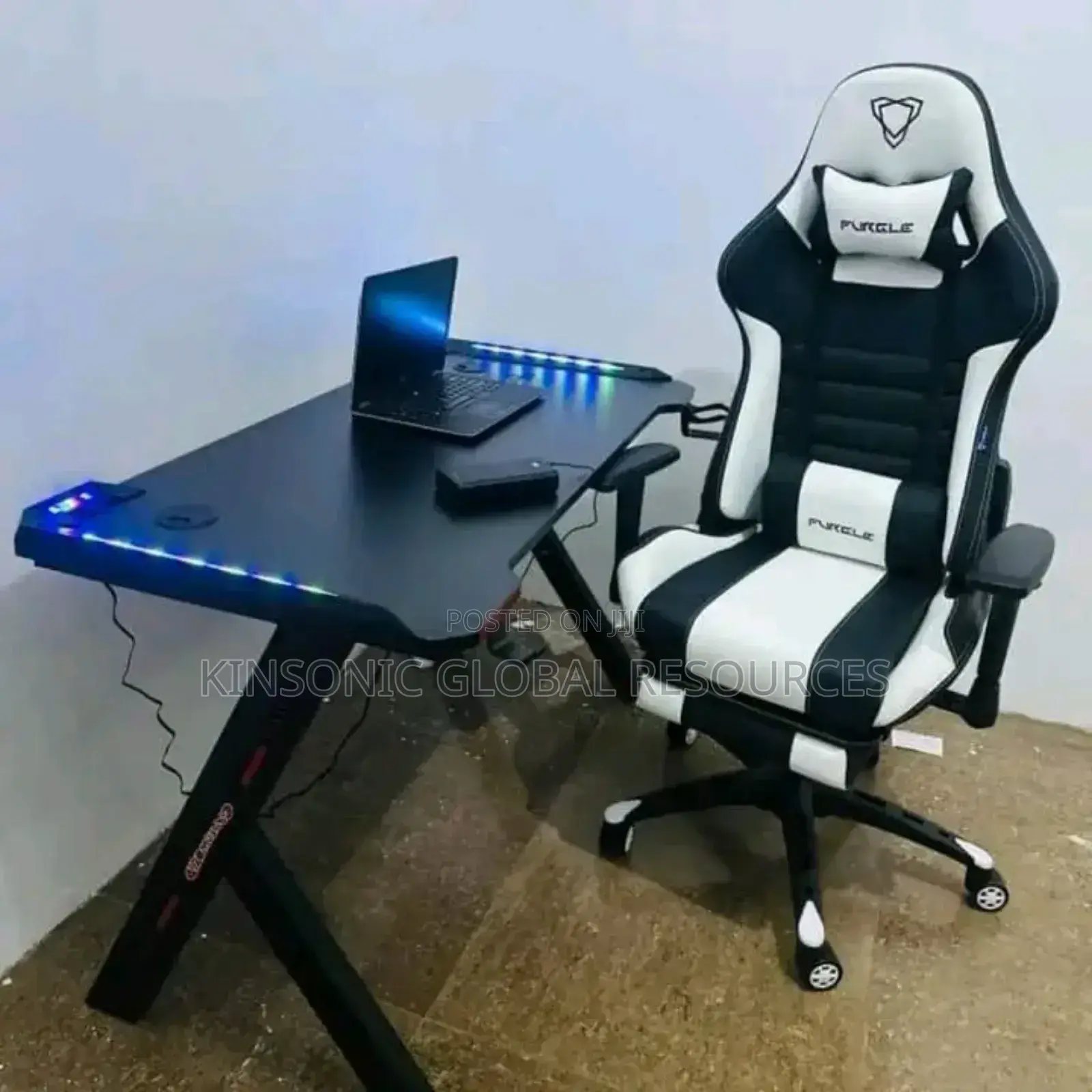 Gaming Chair and Table