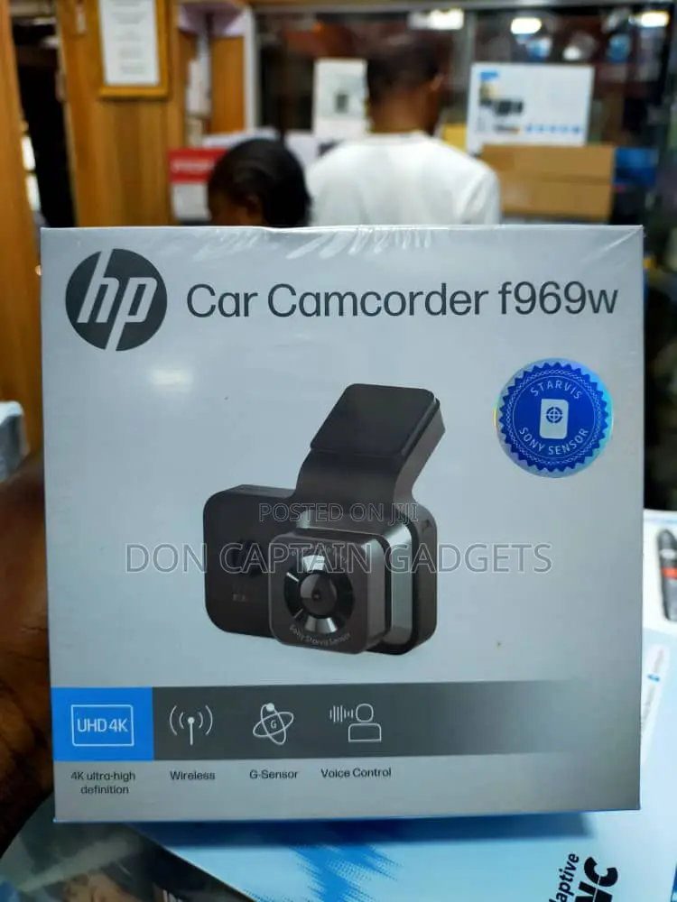 Hp Car Camcorder F969w Uhd4k Wireless Voice Control