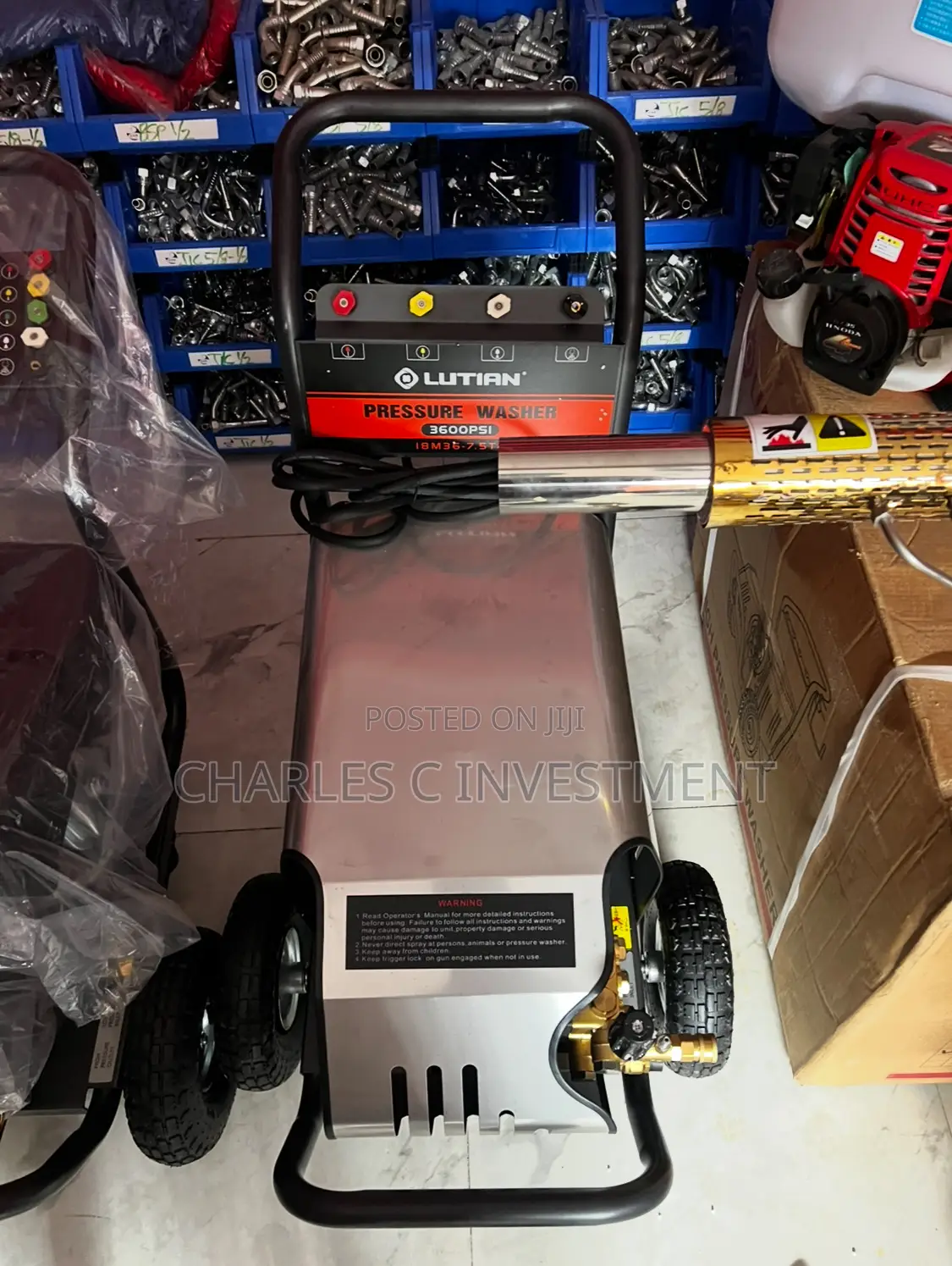 Electric Powered Lutian Pressure Washer